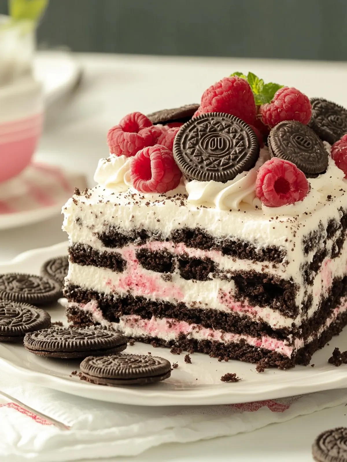Decadent Oreo Icebox Cake: Sweet Treats for Valentine’s Day 3 Oreo Icebox Cake- Sweet treats for Valentine’s Day