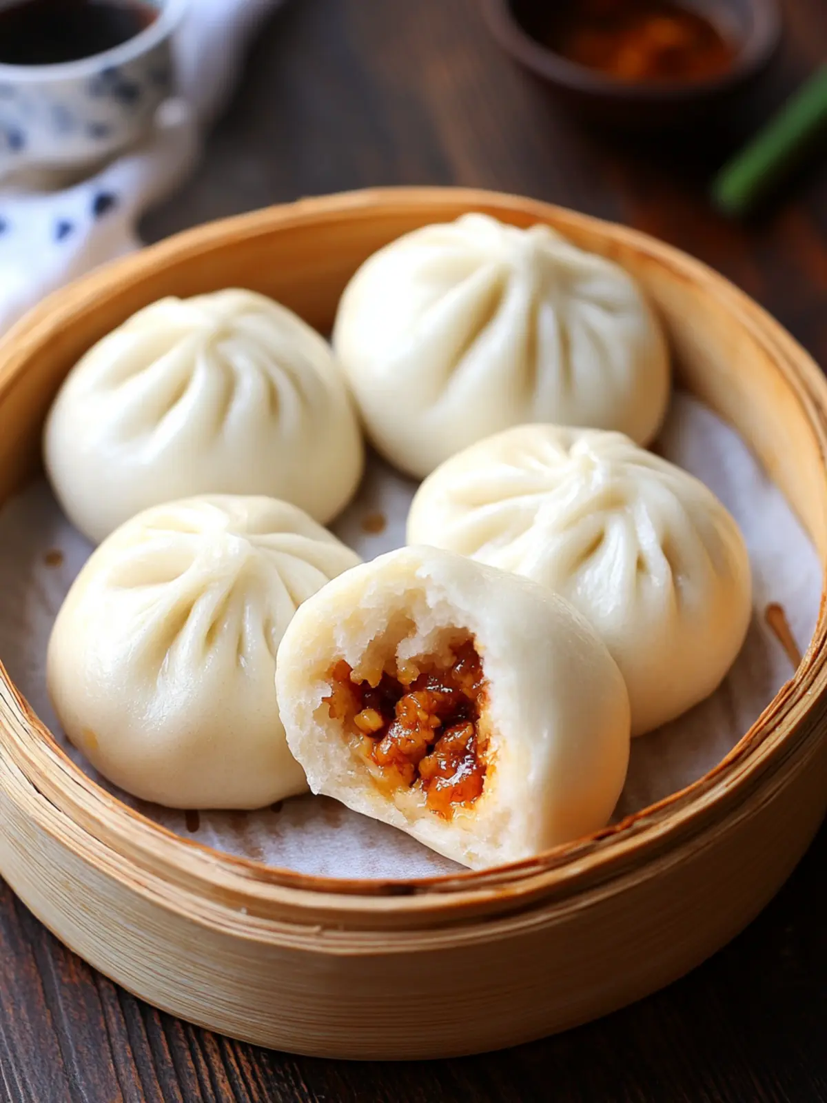 Delightful Steamed Buns (Baozi) - Easy Finger Food for New Year 5 Steamed Buns (Baozi)- Easy Chinese New Year finger food