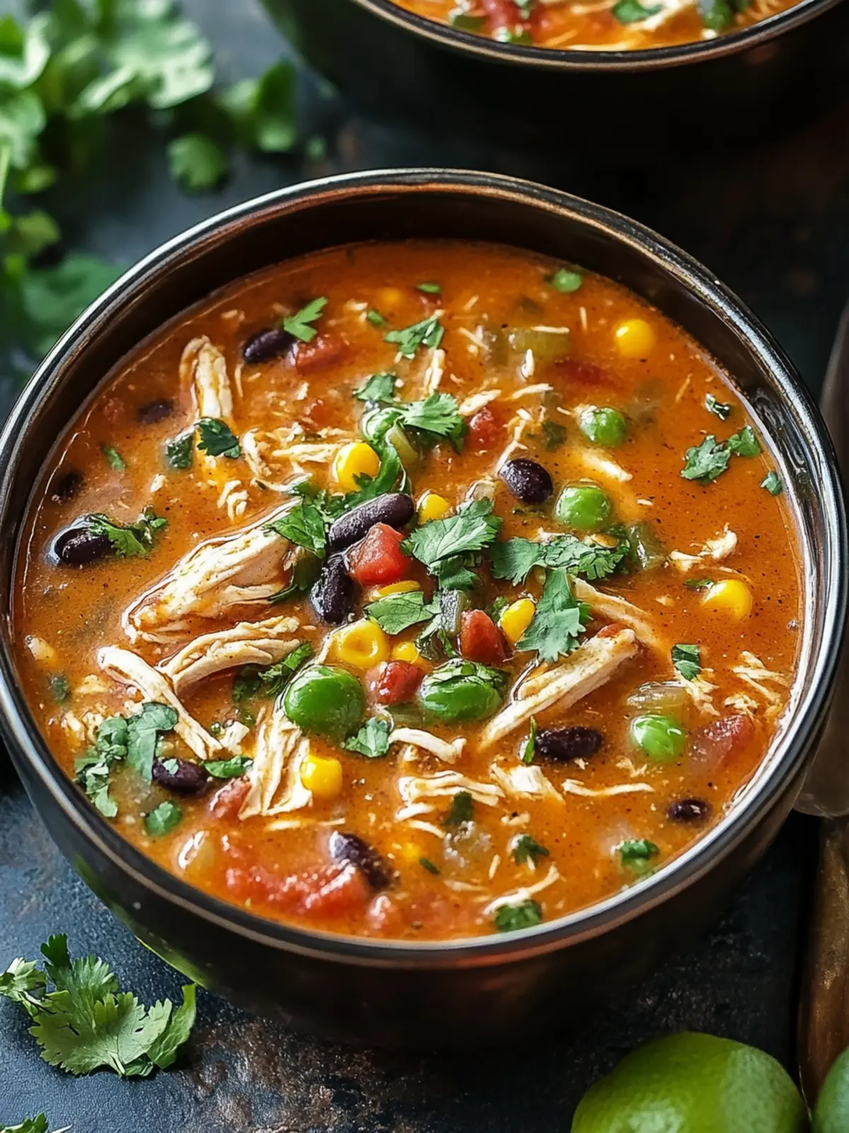 Cozy Up with this Flavor-Packed Chicken Enchilada Soup 2 Chicken Enchilada Soup