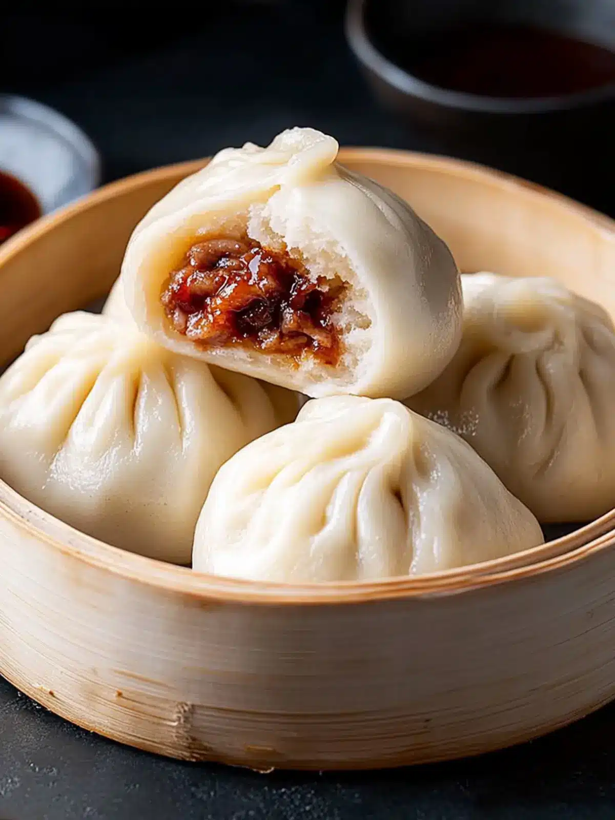 Chinese BBQ Pork Steamed Buns