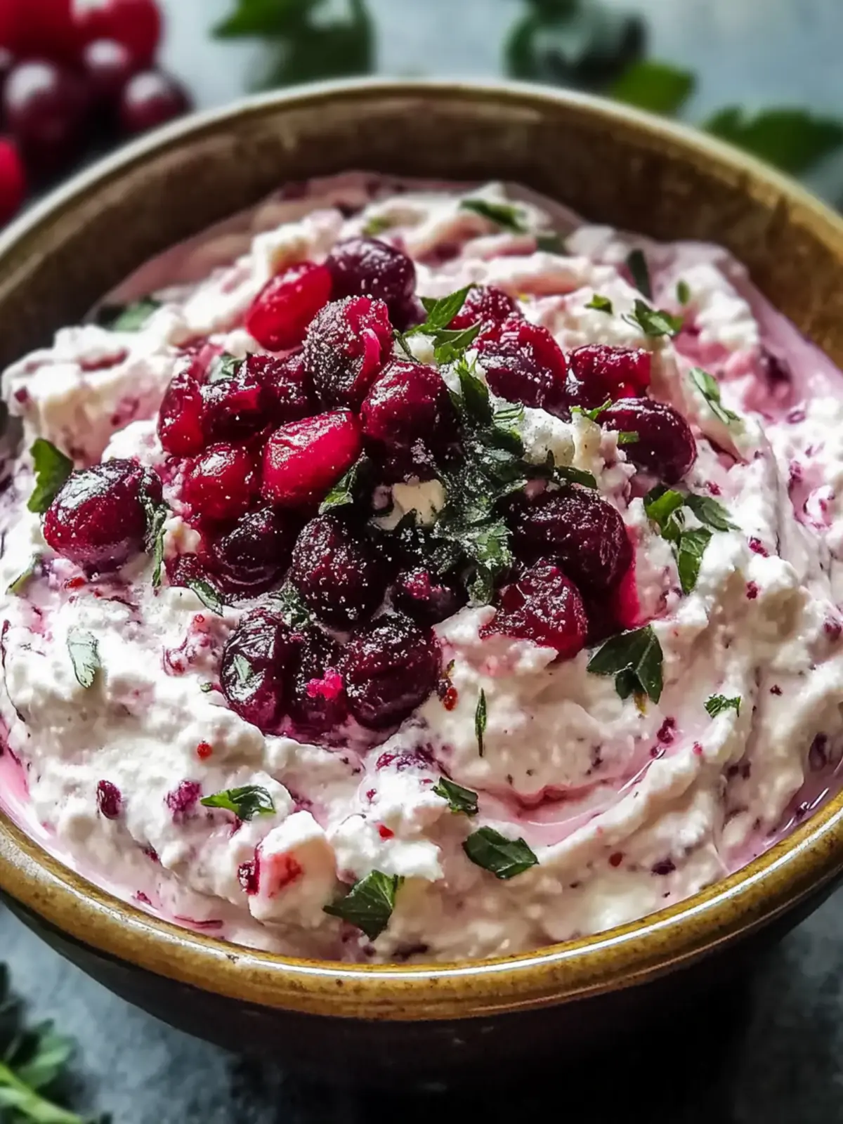Cranberry Whipped Feta Dip – Your New Holiday Favorite! 3 Cranberry Whipped Feta Dip