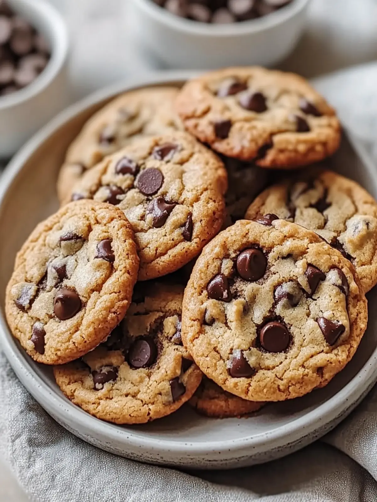Bakery Style Chocolate Chip Cookies That Melt in Your Mouth 2 Bakery Style Chocolate Chip Cookies
