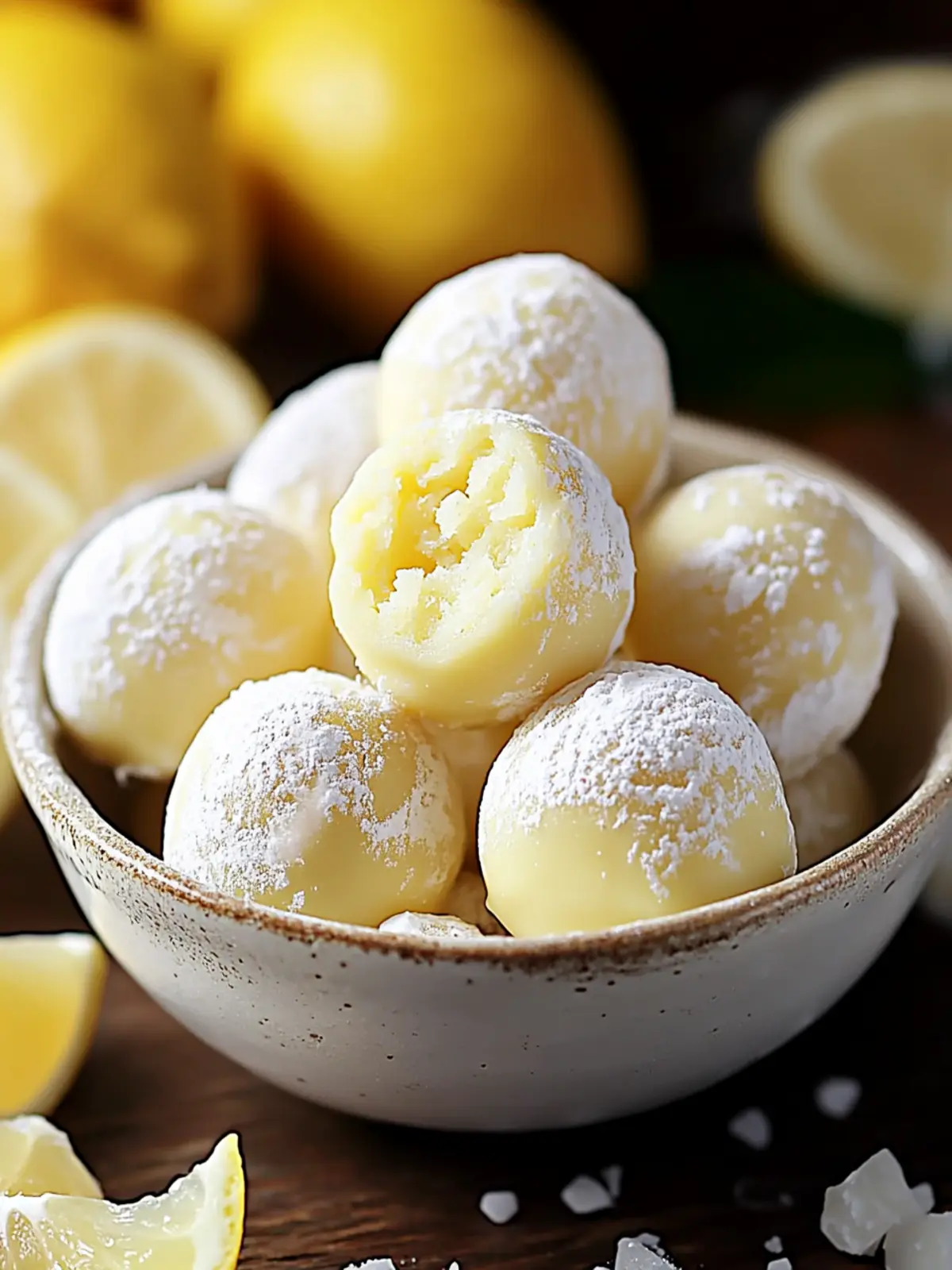 Lemon White Chocolate Truffles: A Sweet Zesty Delight 5 Lemon White Chocolate Truffles