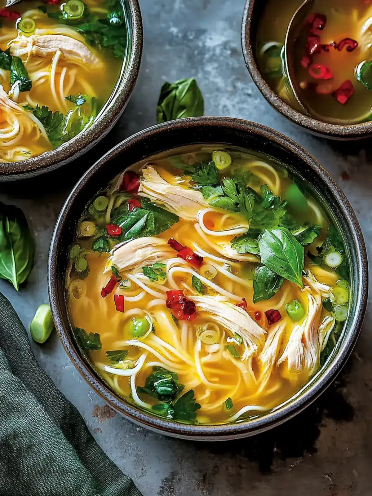 Ginger Garlic Chicken Noodle Soup: An Incredible Ultimate Recipe for Comfort
