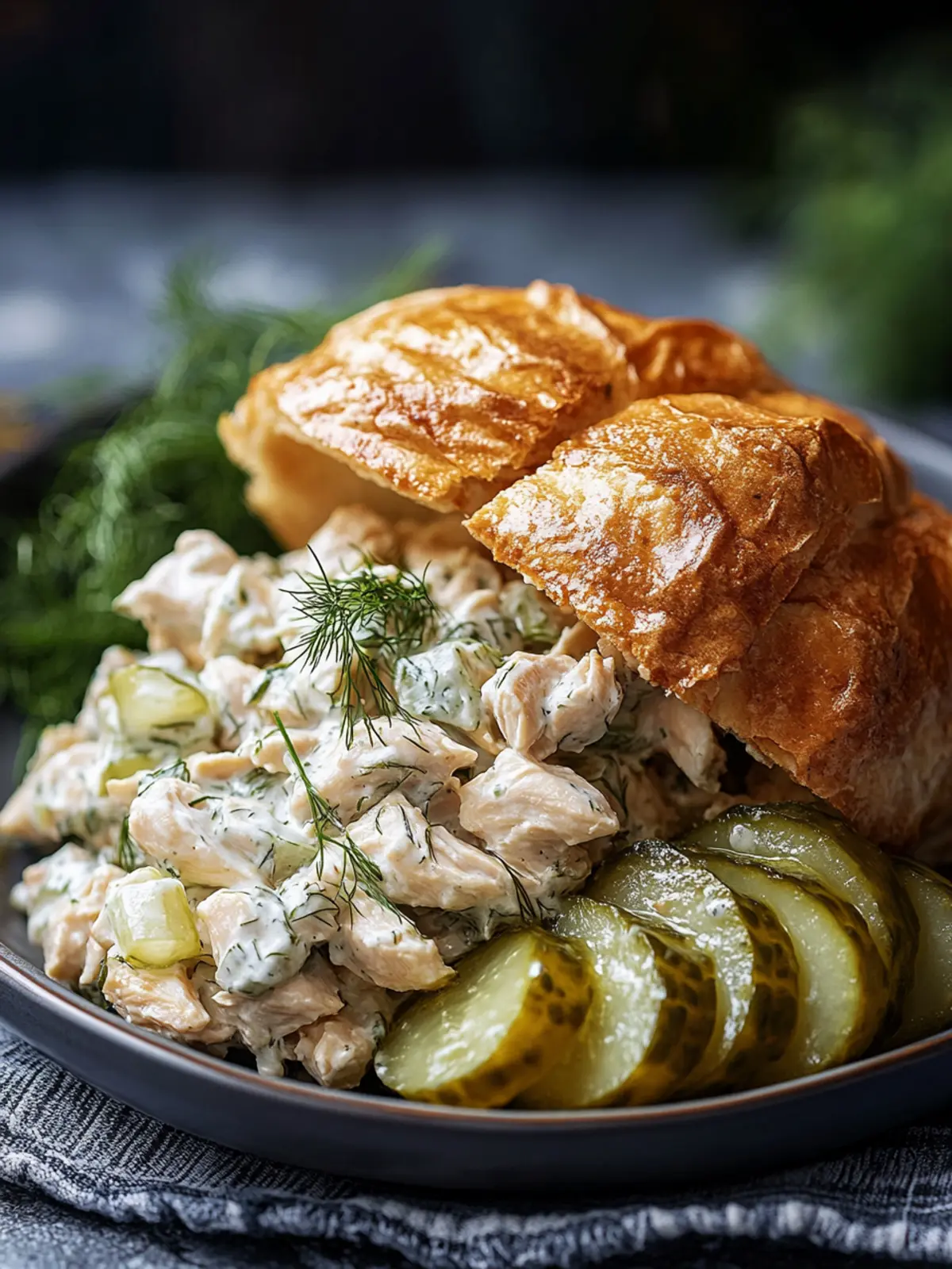 Savory Dill Pickle Chicken Salad for Effortless Flavor 2 Savory Dill Pickle Chicken Salad