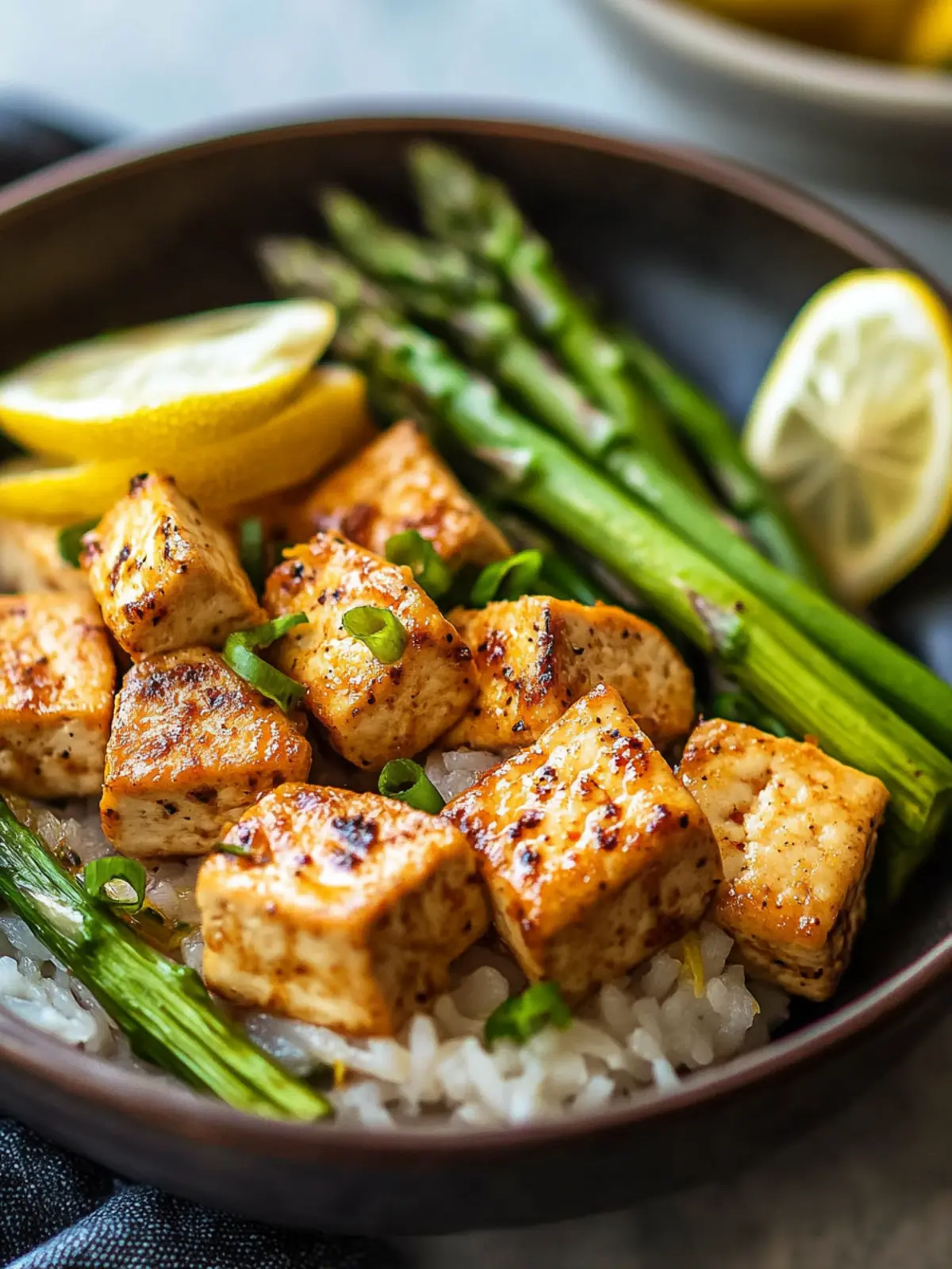 Zesty Lemon Pepper Tofu and Asparagus You’ll Crave Daily 4 Lemon Pepper Tofu and Asparagus