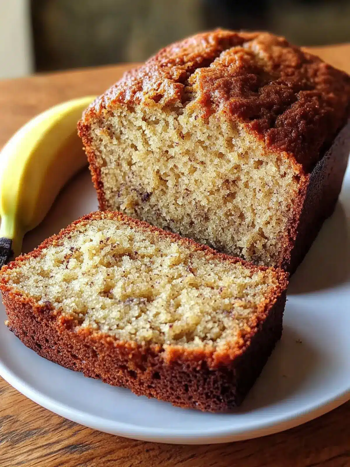 Moist Banana Bread Recipe with 3 Ripe Bananas for Blissful Mornings 2 Moist Banana Bread Recipe with 3 Ripe Bananas-Blissful Bite
