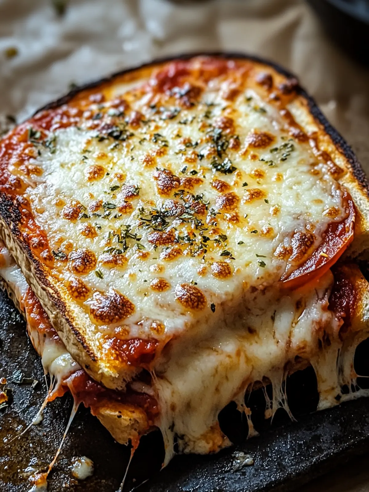 Pizza Grilled Cheese