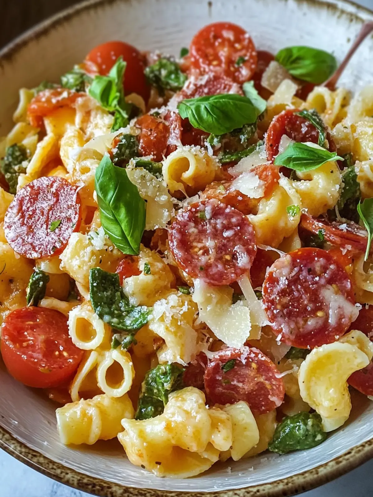 Delicious Pizza Pasta Salad for a Quick and Easy Meal 2 Pizza Pasta Salad