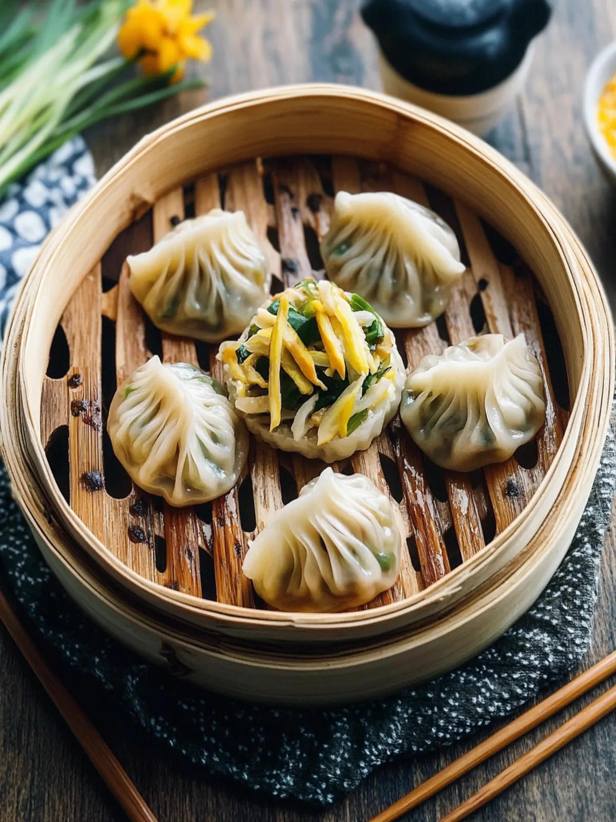 Money Bag Dumplings: Lucky Foods for a Joyful Chinese New Year 5 Money Bag Dumplings- Lucky foods for Chinese New Year