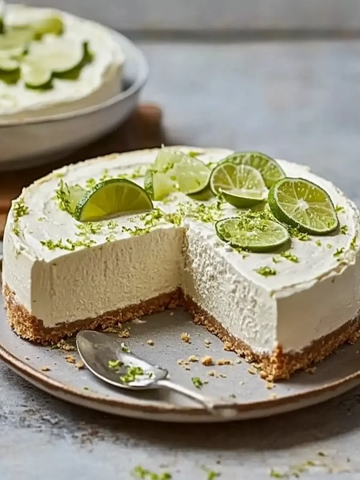 Irresistible No-Bake Lime Cheesecake Recipe You’ll Love 3 Lime cheesecake