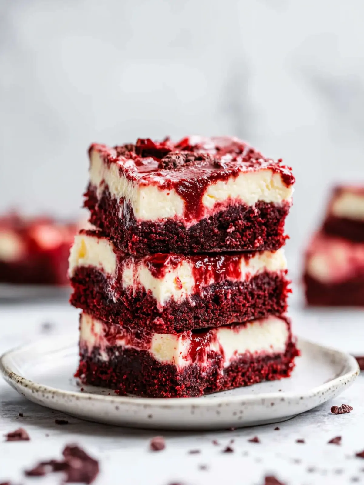 Irresistible Red Velvet Cheesecake Brownies for Valentine’s Day 3 Red Velvet Cheesecake Brownies-Valentine’s Day desserts