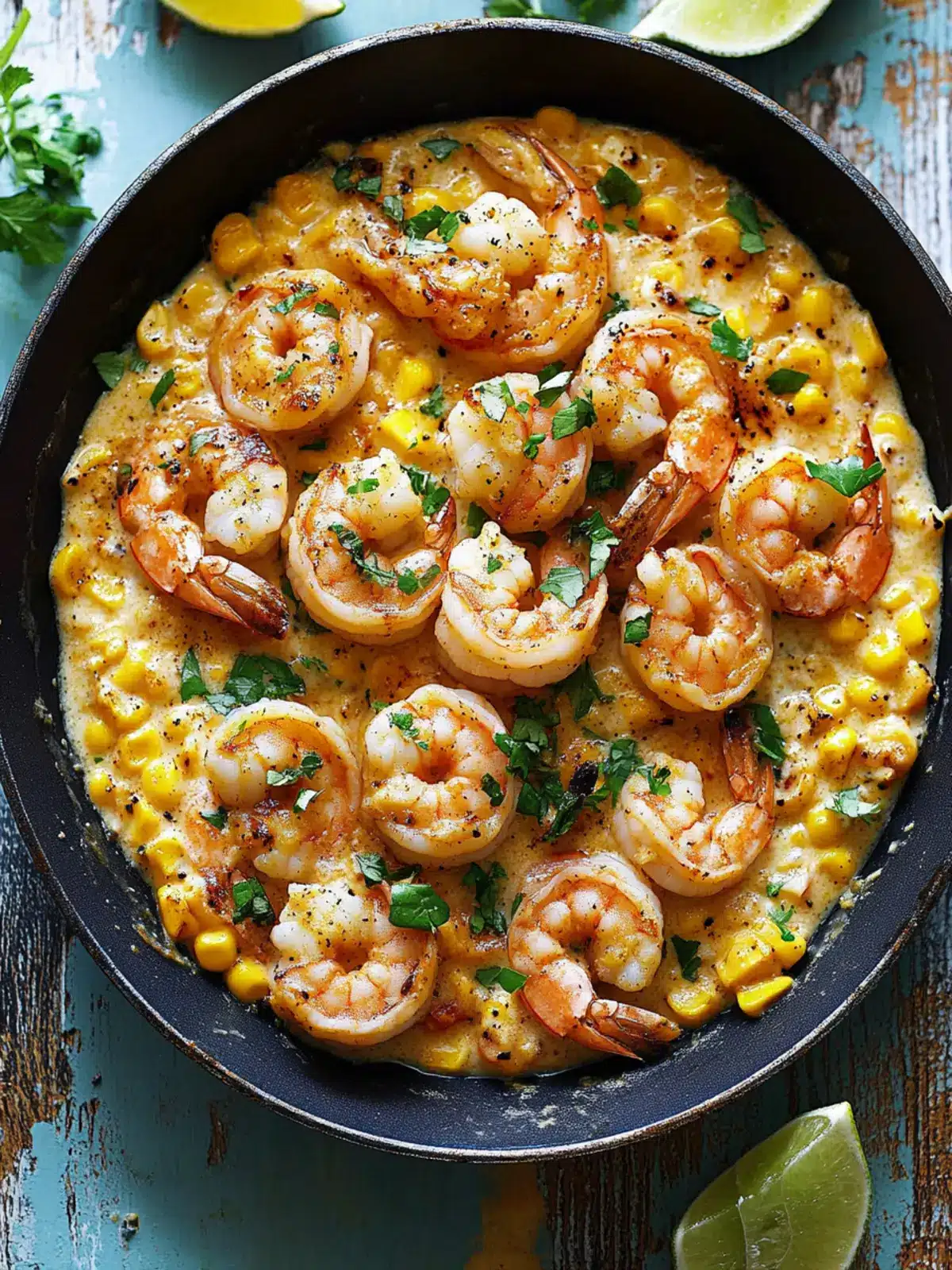 Lively Shrimp and Creamed Corn in 30 Minutes, One-Pan Delight 2 Shrimp and Creamed Corn (30 Minutes, One-Pan)