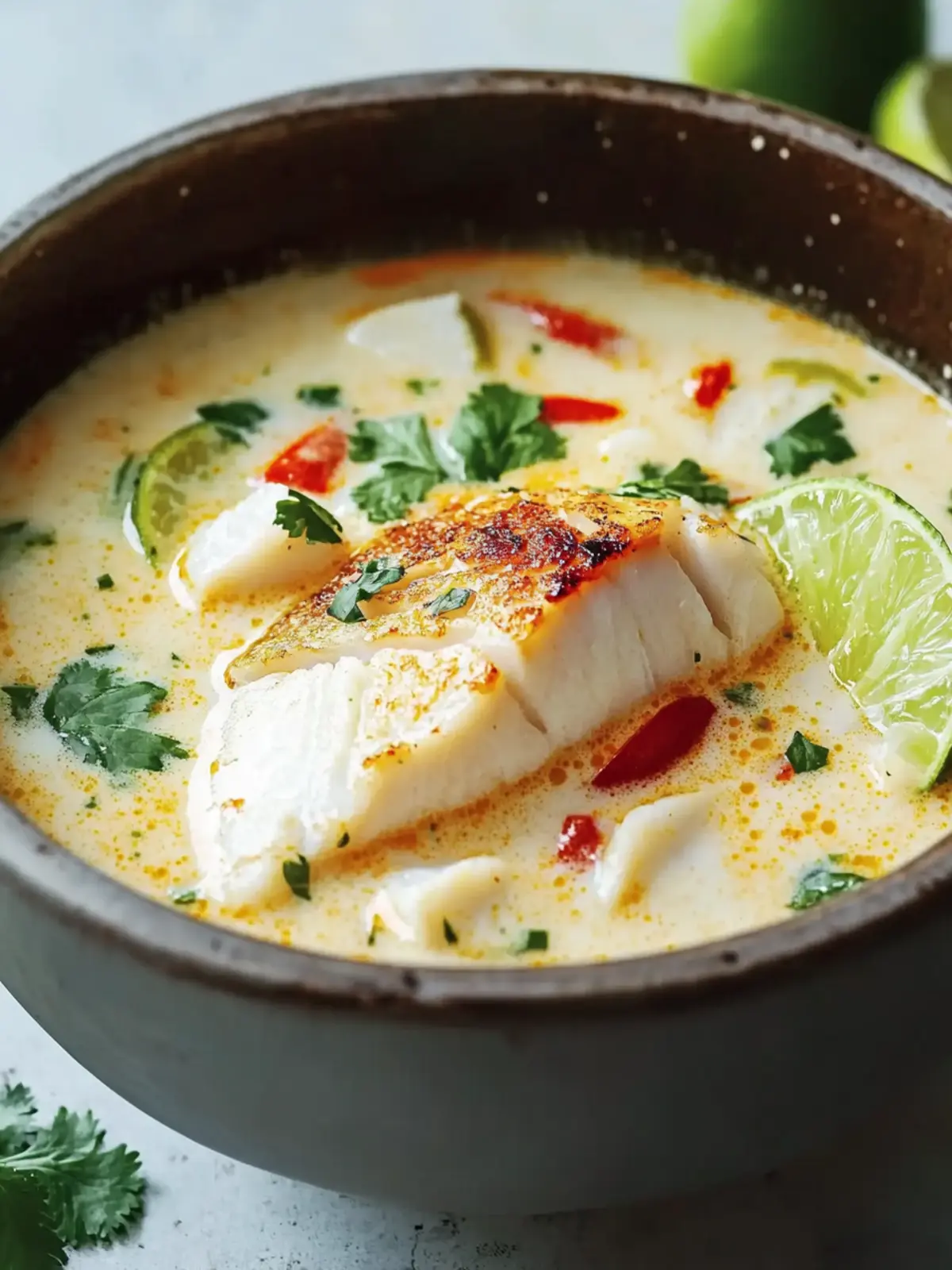 Coconut Lime Fish Soup Recipe: A Flavorful Tropical Escape 5 Coconut Lime Fish Soup Recipe: A Flavorful Delight