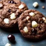 Chewy Chocolate Cookies with White Chocolate and Cherries Delight 2 Chocolate Cookies With White Chocolate and Cherries