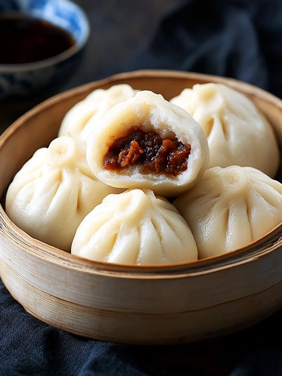 Chinese BBQ Pork Steamed Buns