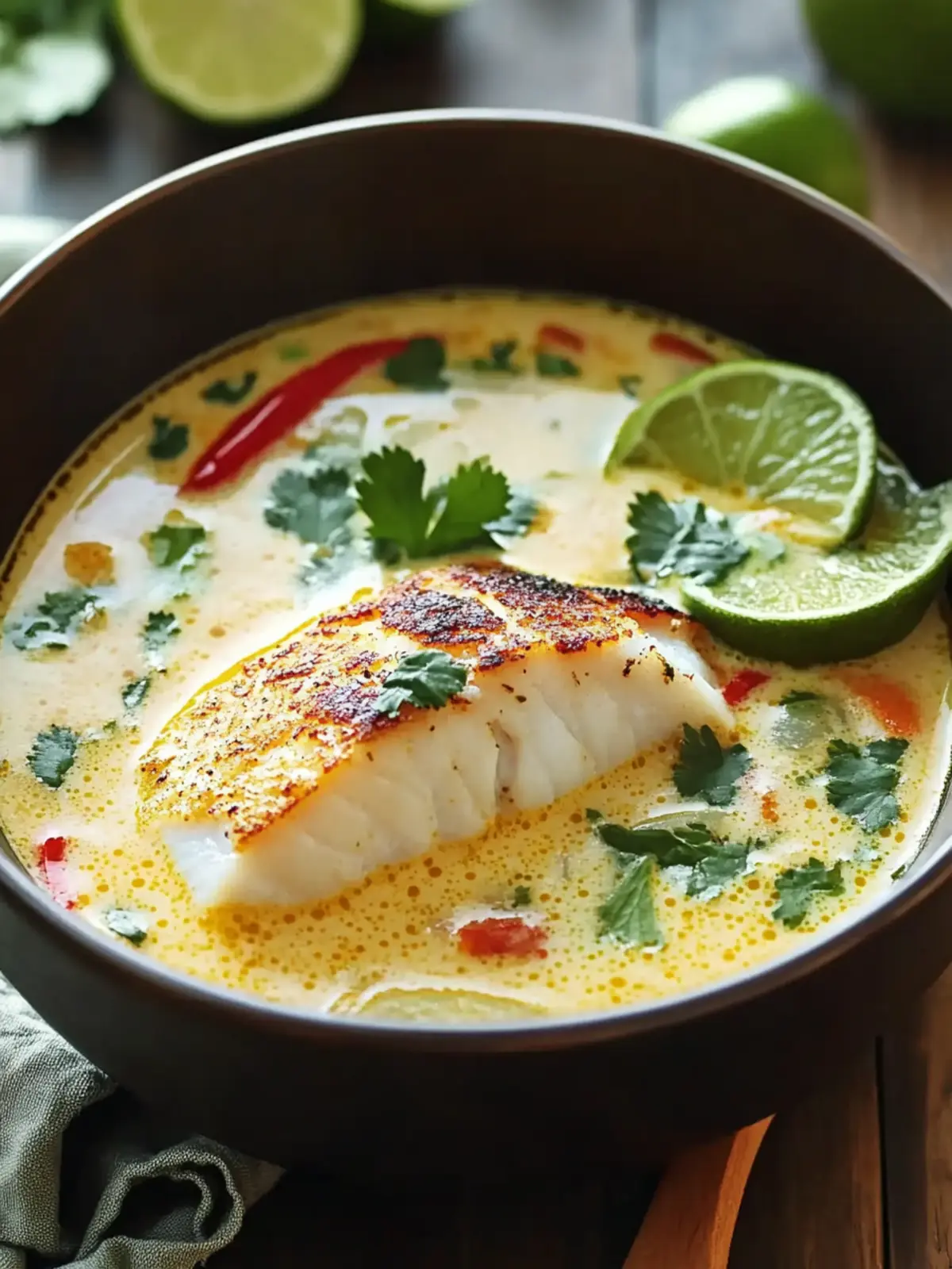 Coconut Lime Fish Soup Recipe: A Flavorful Tropical Escape 4 Coconut Lime Fish Soup Recipe: A Flavorful Delight