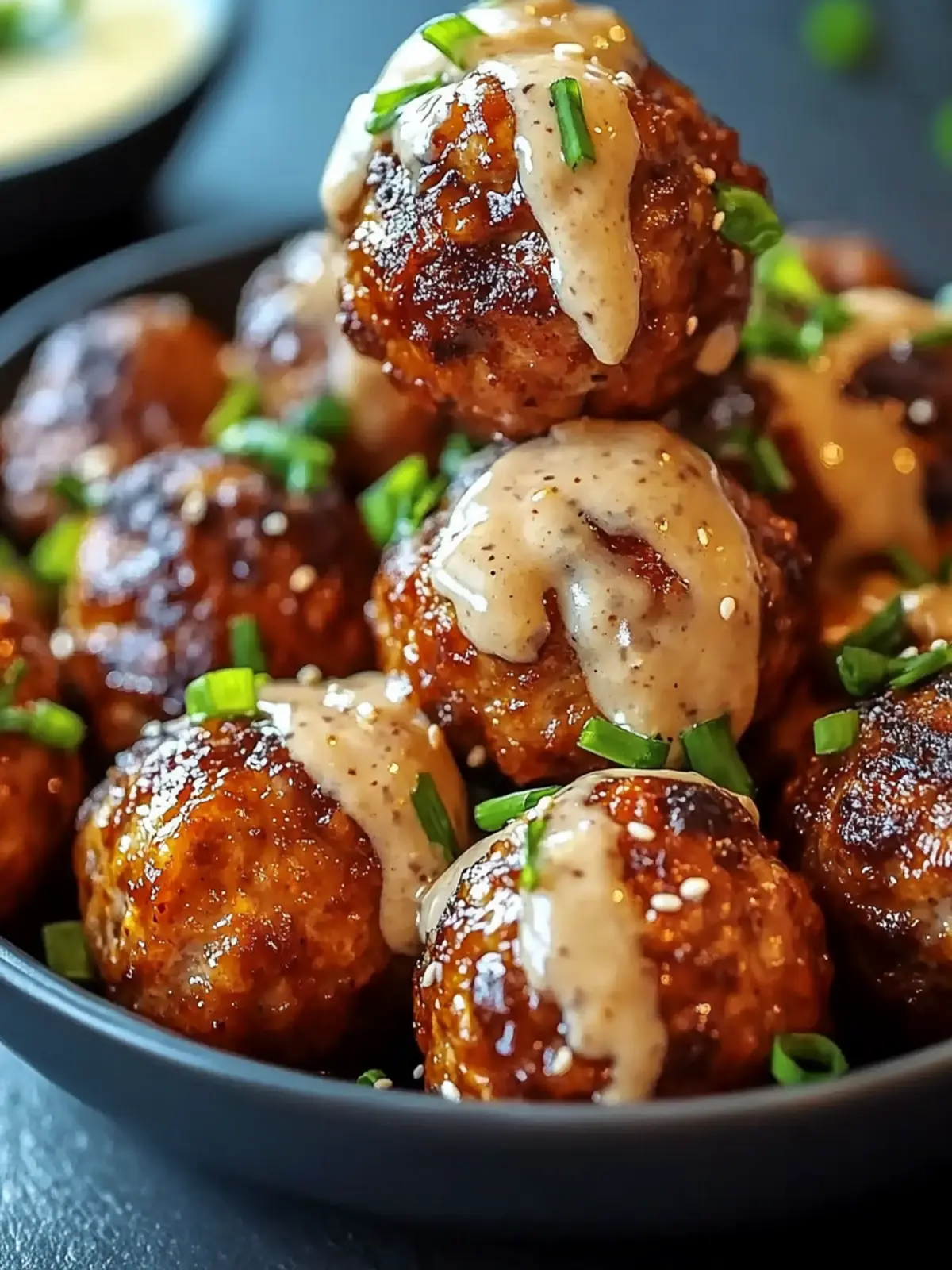 Korean BBQ Meatballs with Spicy Mayo Dip: Easy 7-Step Recipe 2 Korean BBQ Meatballs with Spicy Mayo Dip: An Incredible 7-Step Recipe