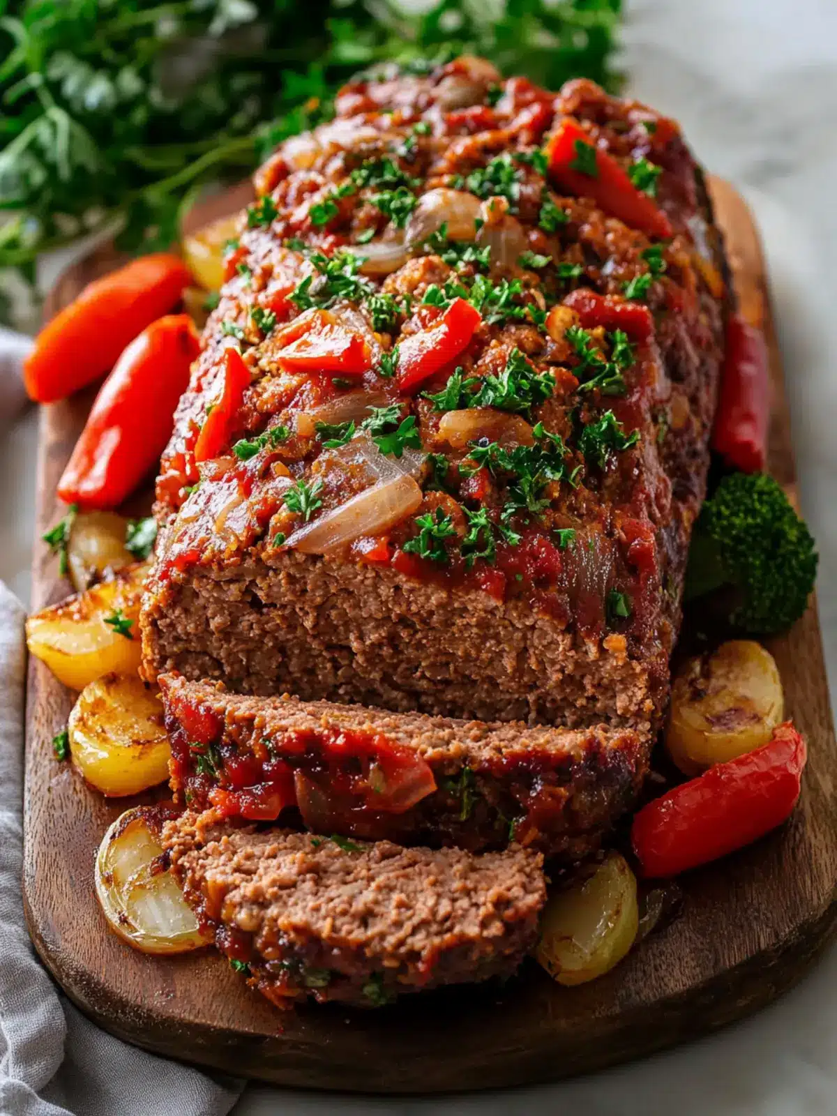 Easy Healthy Meatloaf with 1 Pound of Ground Beef