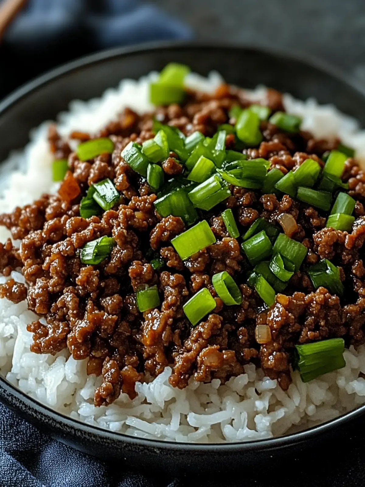 Savory Mongolian Ground Beef in 25 Minutes or Less 2 Mongolian Ground Beef