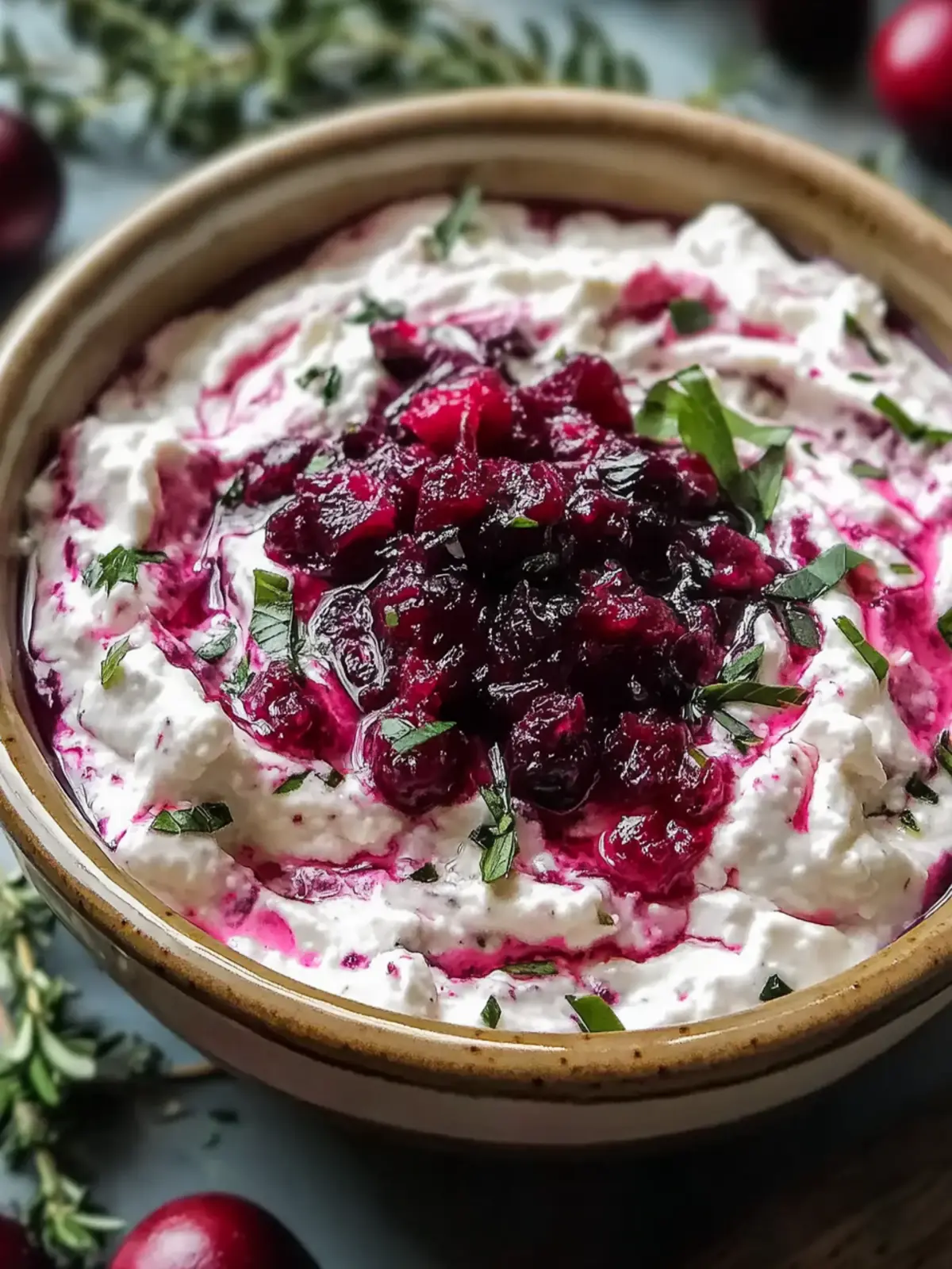 Cranberry Whipped Feta Dip – Your New Holiday Favorite! 5 Cranberry Whipped Feta Dip
