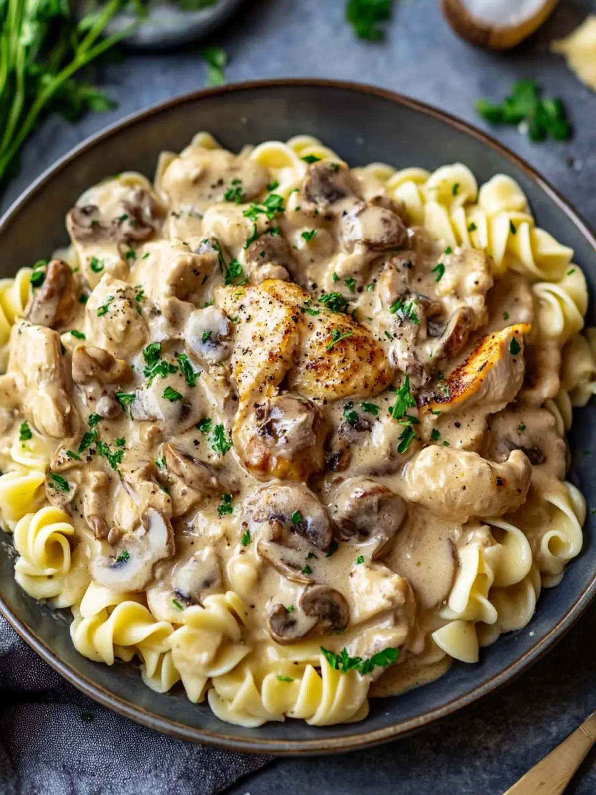 Creamy Rich Chicken Stroganoff in 30 Minutes or Less 5 Rich Chicken Stroganoff