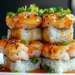 Spicy Shrimp Sushi Stacks: Quick & Flavorful Dinner Delight 7 Spicy Shrimp Sushi Stacks