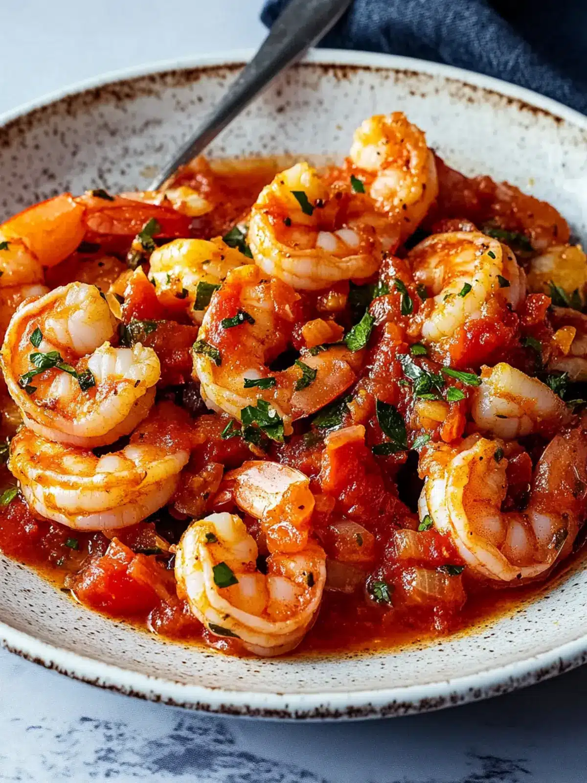 Garlic Shrimp in Tomato Sauce