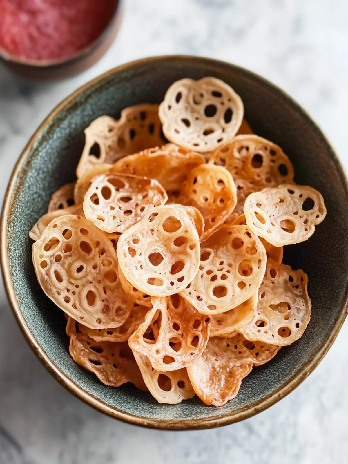 How to Make Crispy Lotus Root Chips- Festive Snacks For Lunar New year