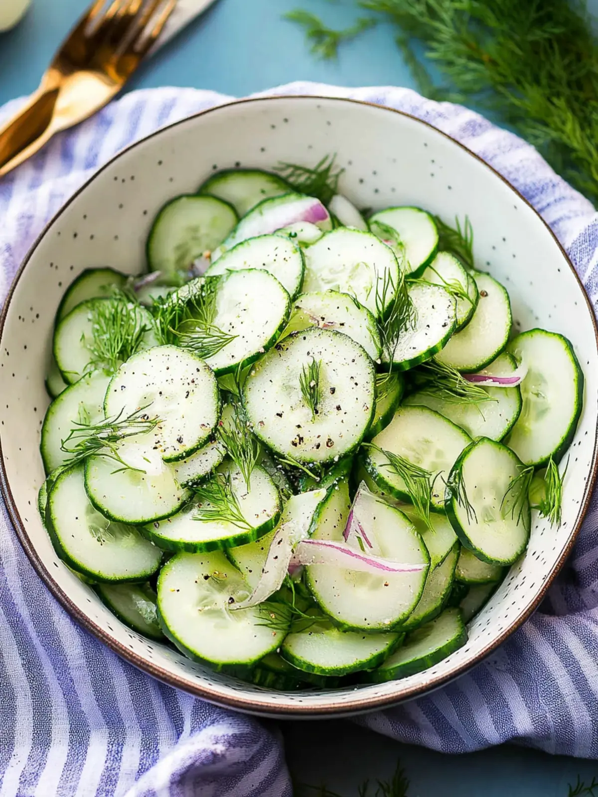 Irresistibly Fresh Cucumber Salad in Just 40 Minutes 2 Cucumber Salad