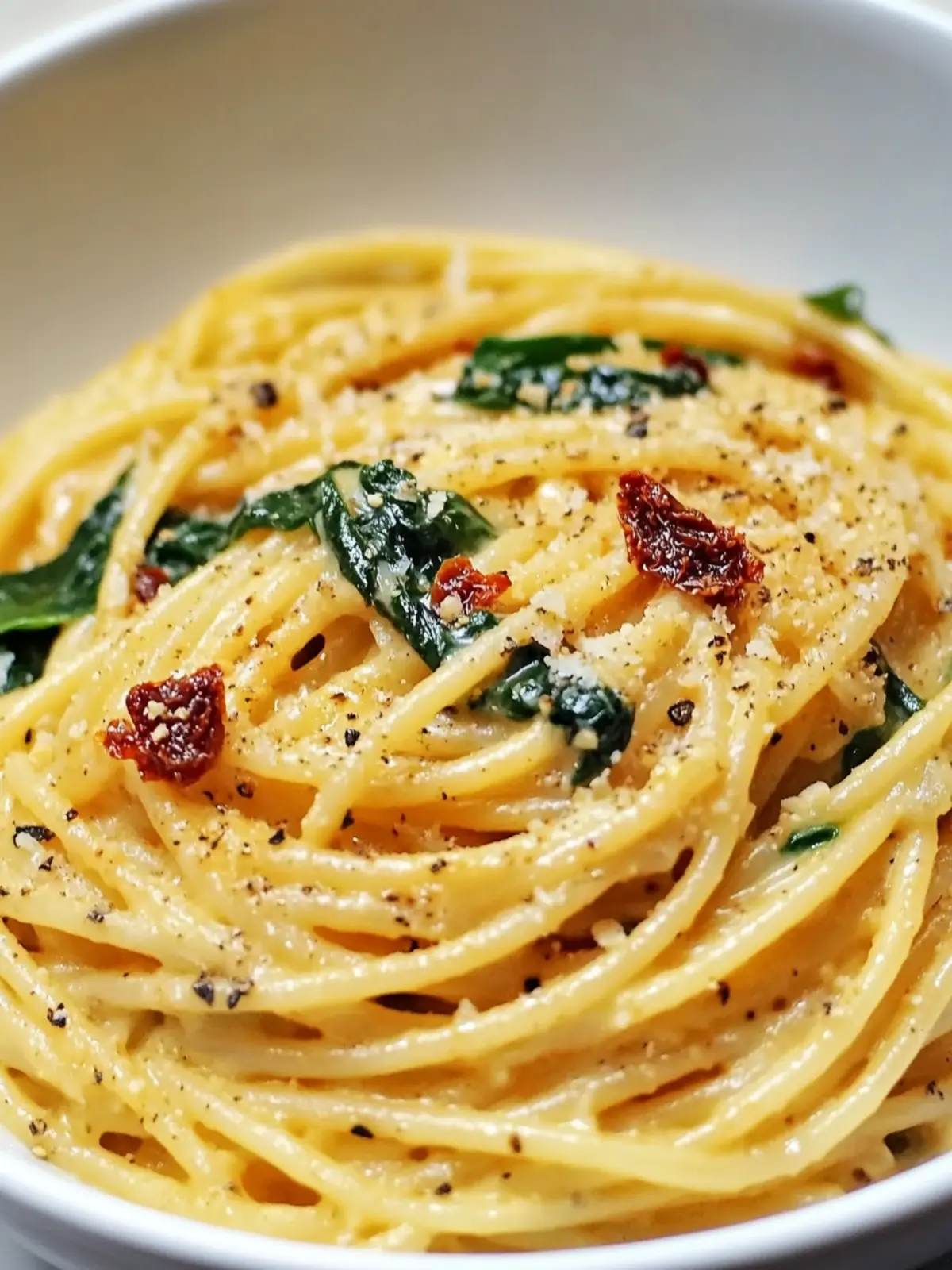 Spaghetti & Spinach with Sun-Dried Tomato Cream Sauce Magic 4 Spaghetti & Spinach with Sun-Dried Tomato Cream Sauce: An Incredible Ultimate Recipe