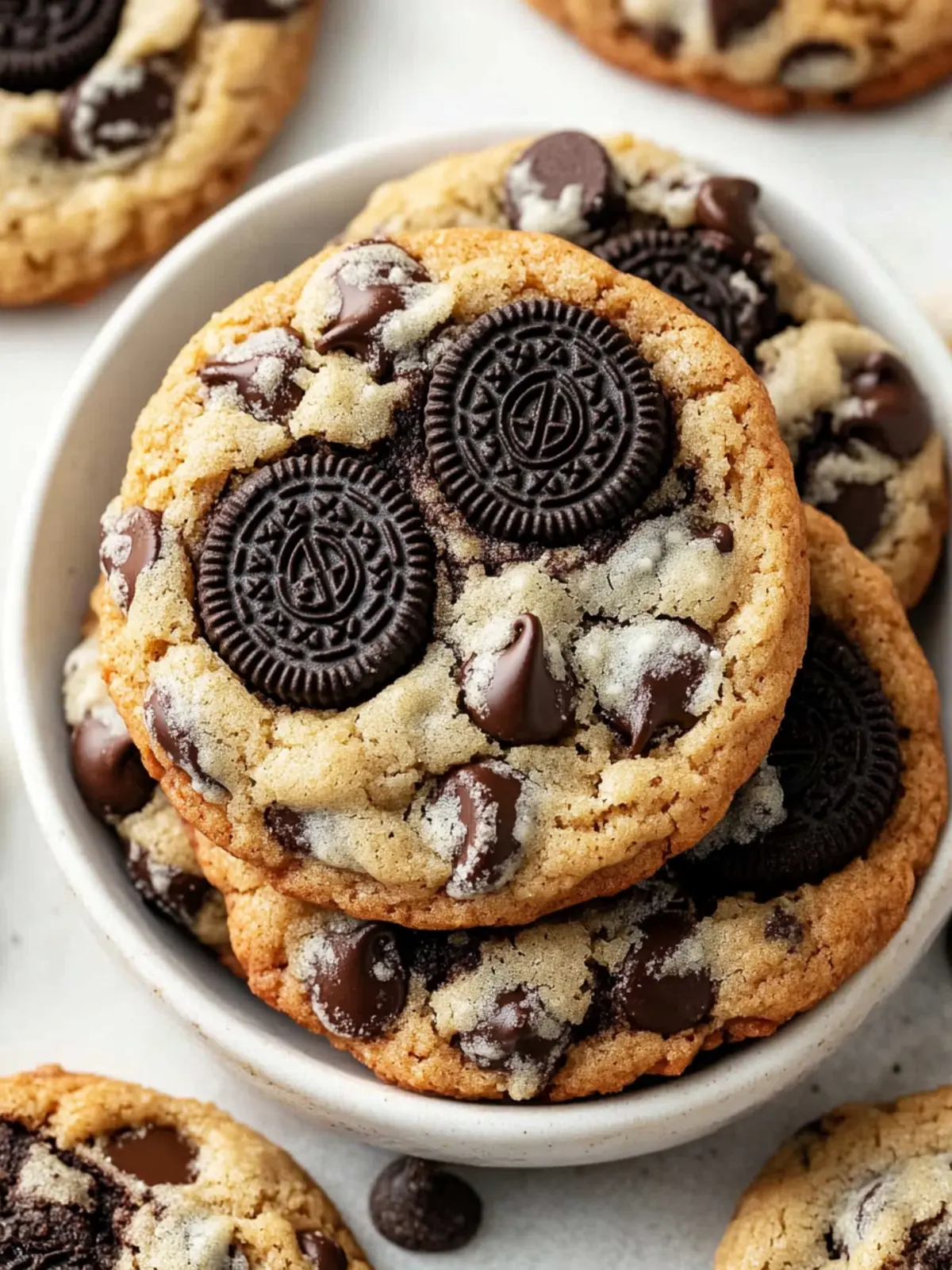 Chewy Oreo Chocolate Chip Cookies for Ultimate Cookie Cravings 4 Chewy Oreo Chocolate Chip Cookies