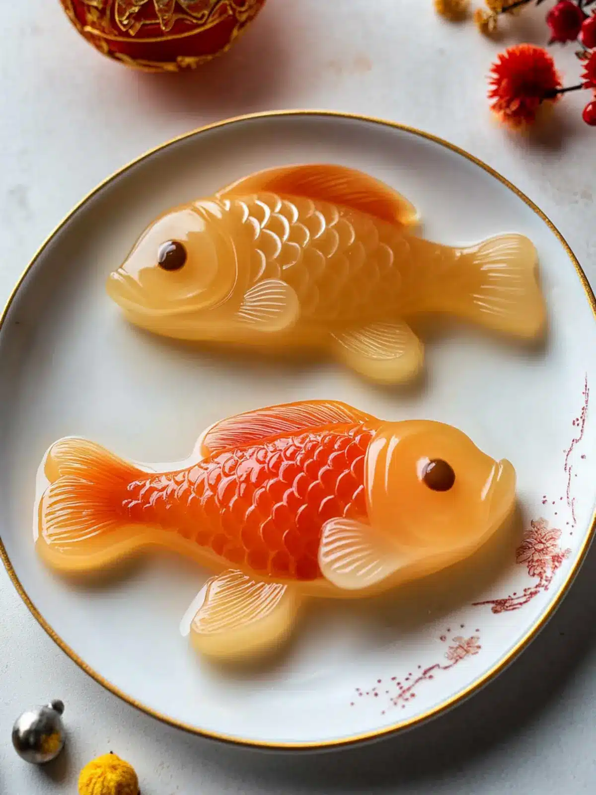 Delightful Chinese New Year Koi Fish Jelly: Simple and Fun! 5 Chinese New Year Koi Fish Jelly
