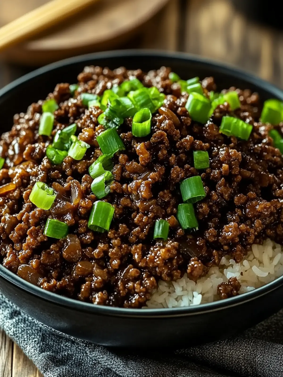 Savory Mongolian Ground Beef in 25 Minutes or Less 3 Mongolian Ground Beef