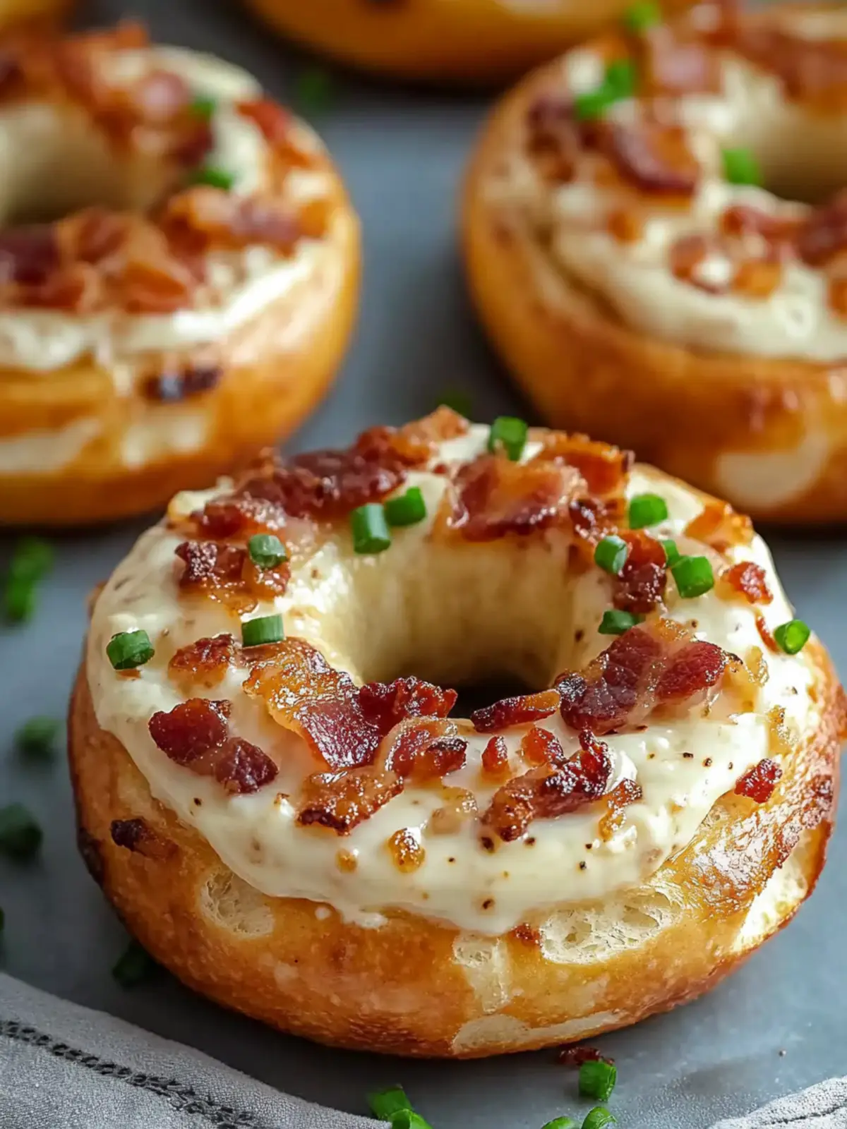 Zesty Bacon Cream Cheese Bagels for a Breakfast Upgrade 2 Zesty Bacon Cream Cheese Bagels