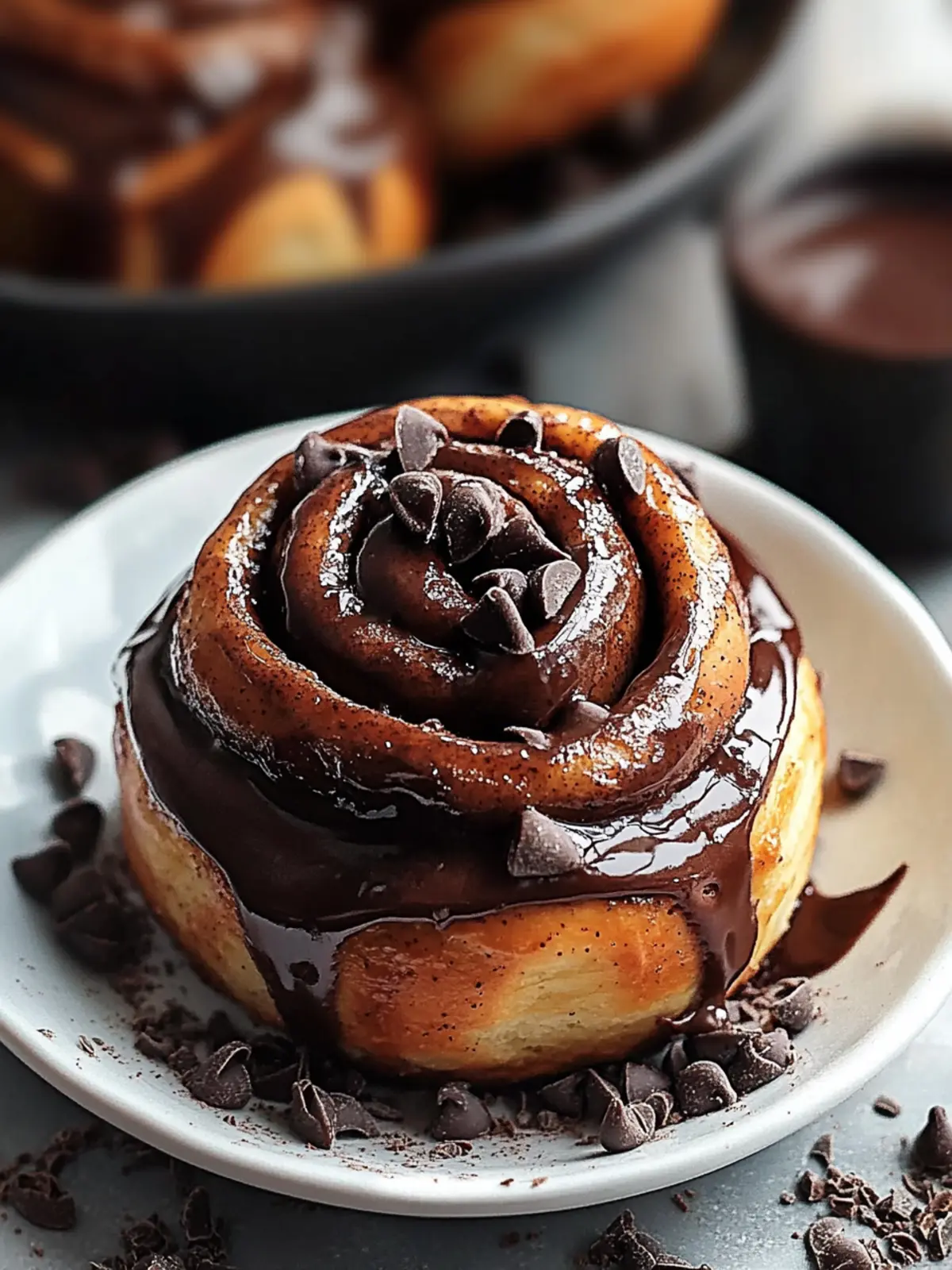 Chocolate Cinnamon Rolls