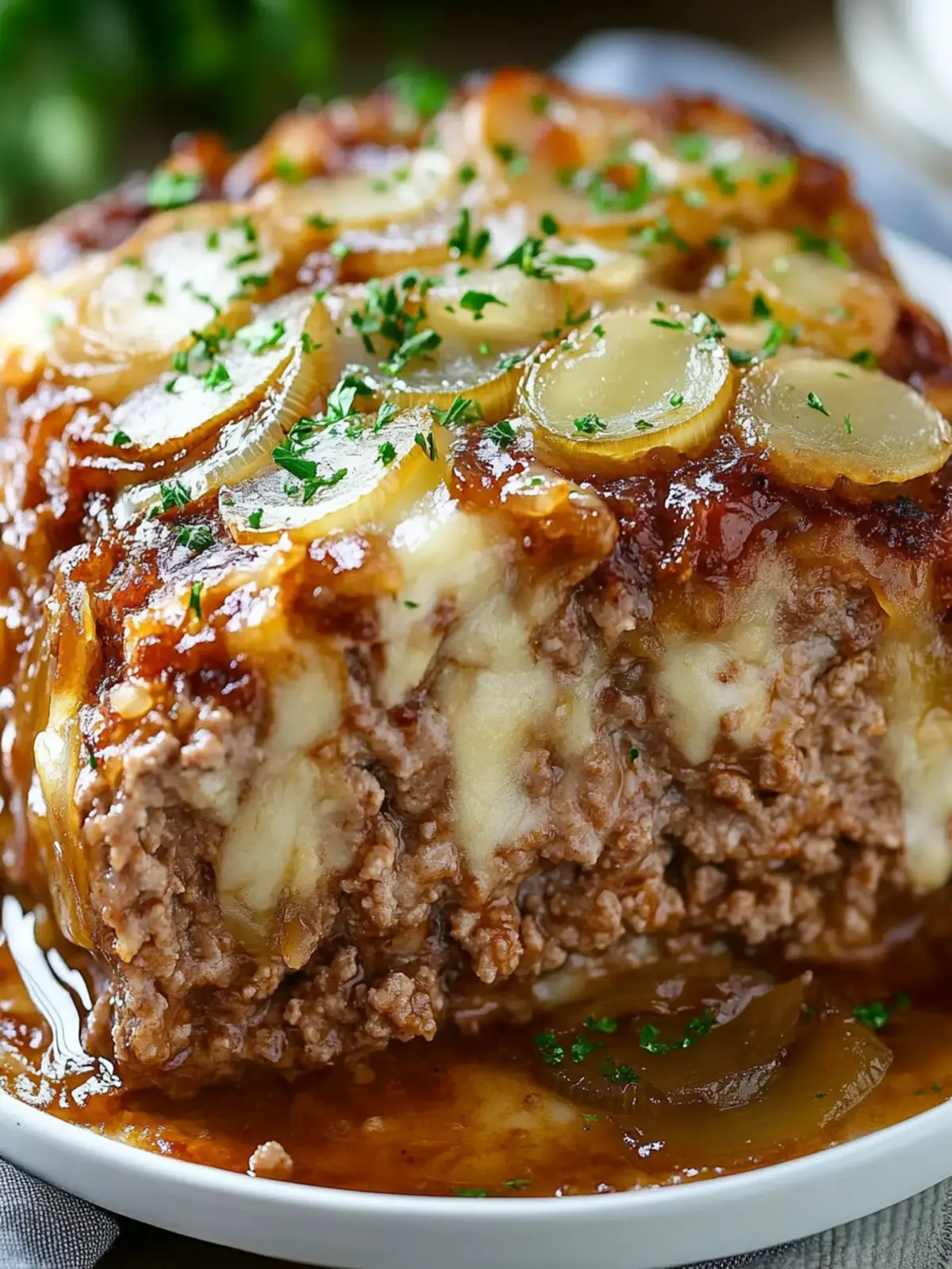 Ultimate French Onion Meatloaf Recipe for Cozy Family Dinners 2 French Onion Meatloaf Recipe