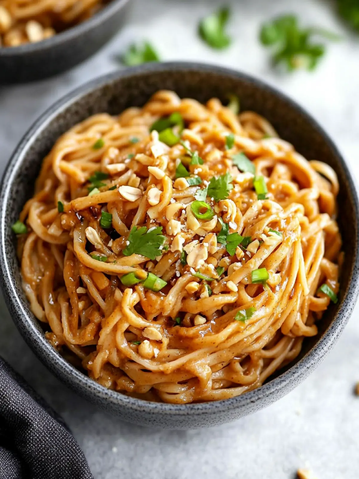 Spicy Peanut Butter Noodles