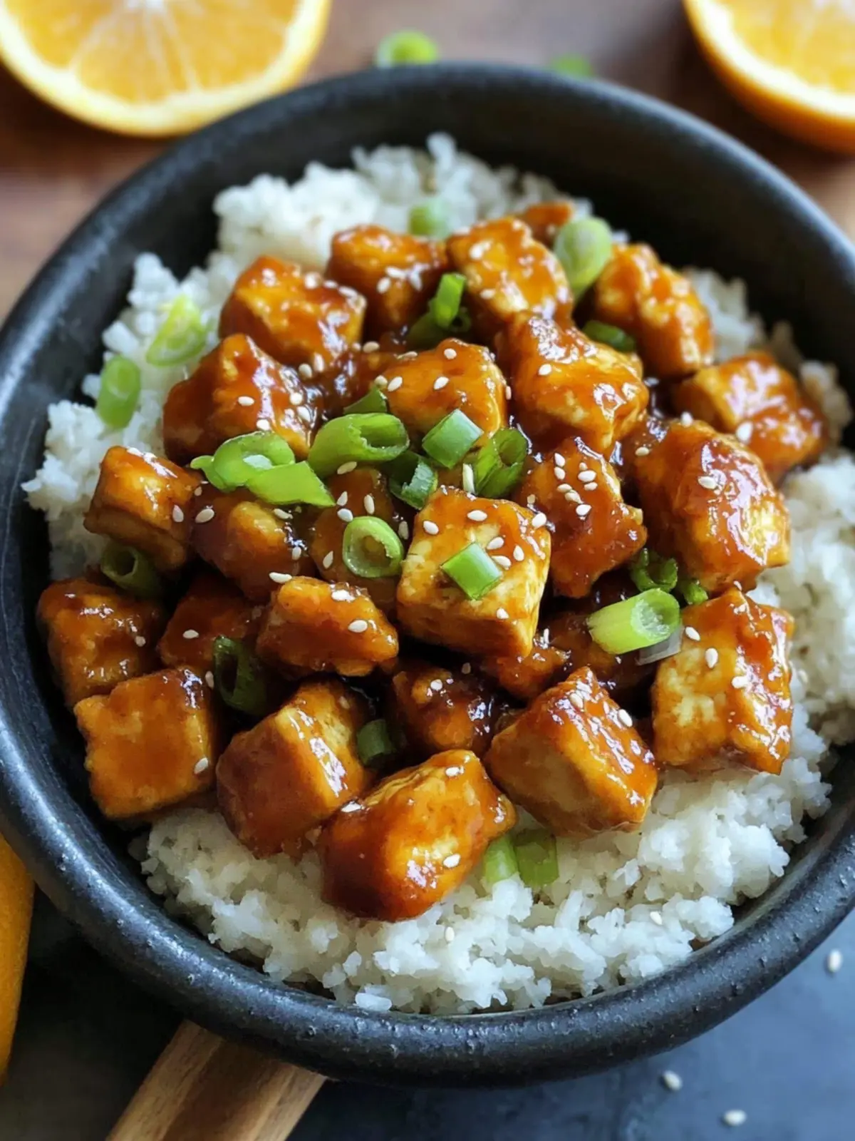 Vegan Orange Chicken (Tofu)