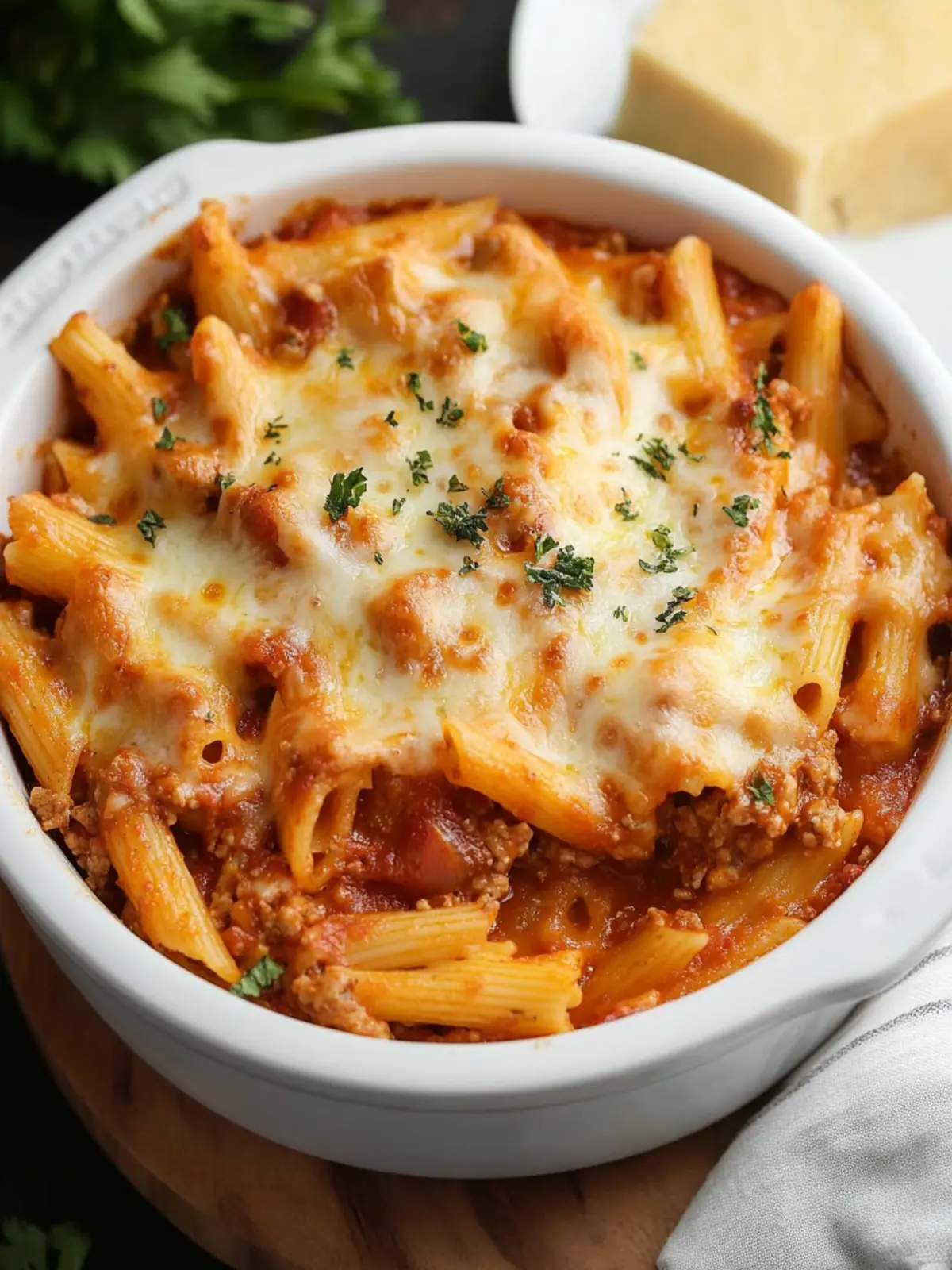 Slow Cooker Baked Ziti Recipe