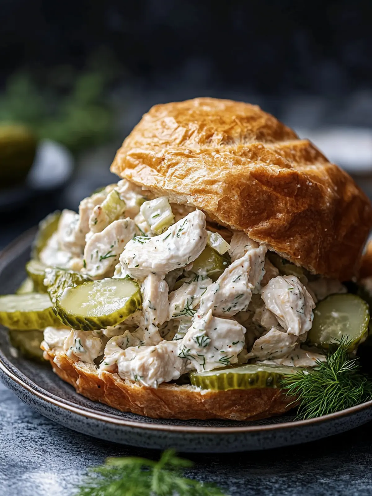 Savory Dill Pickle Chicken Salad for Effortless Flavor 3 Savory Dill Pickle Chicken Salad