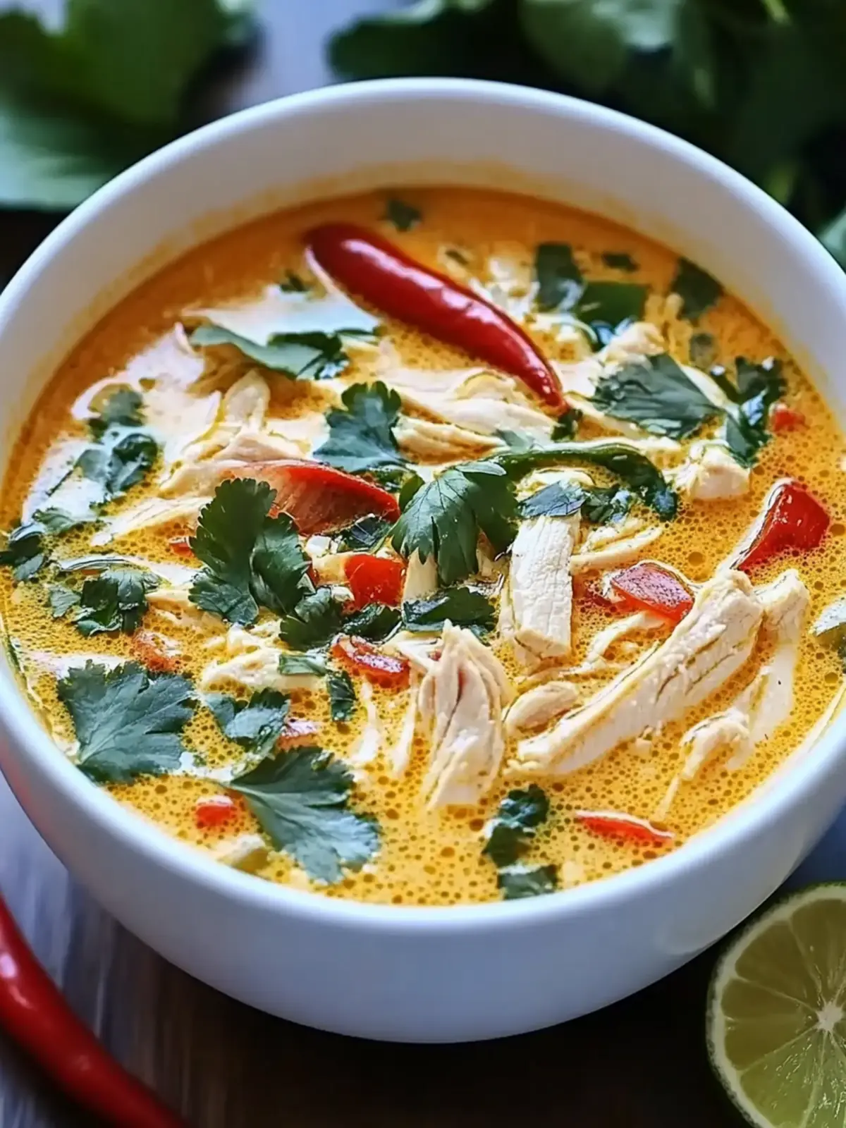 Crockpot Thai Coconut Chicken Soup: Ultimate Comfort in a Bowl 4 Crockpot Thai Coconut Chicken Soup: An Incredible Ultimate Recipe