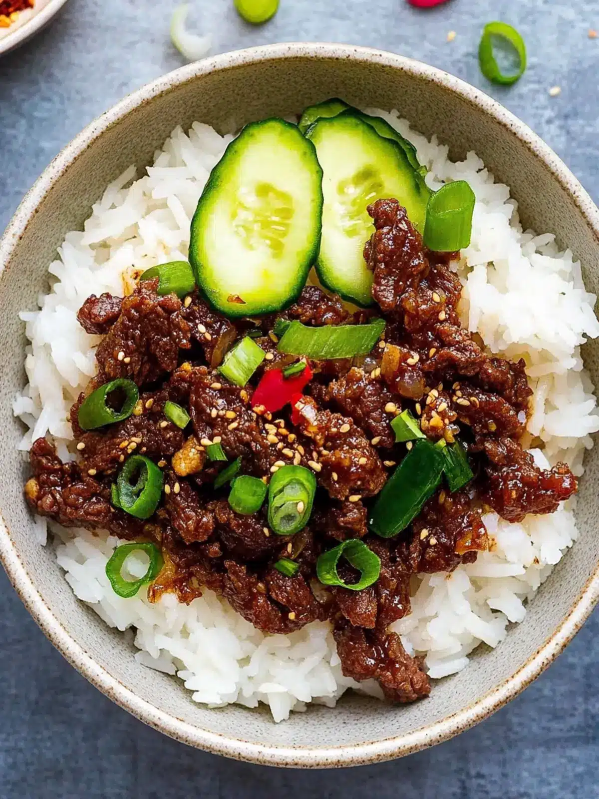 Savory Caramelized Beef with Rice Ready in 10 Minutes 3 Caramelized Beef With Rice