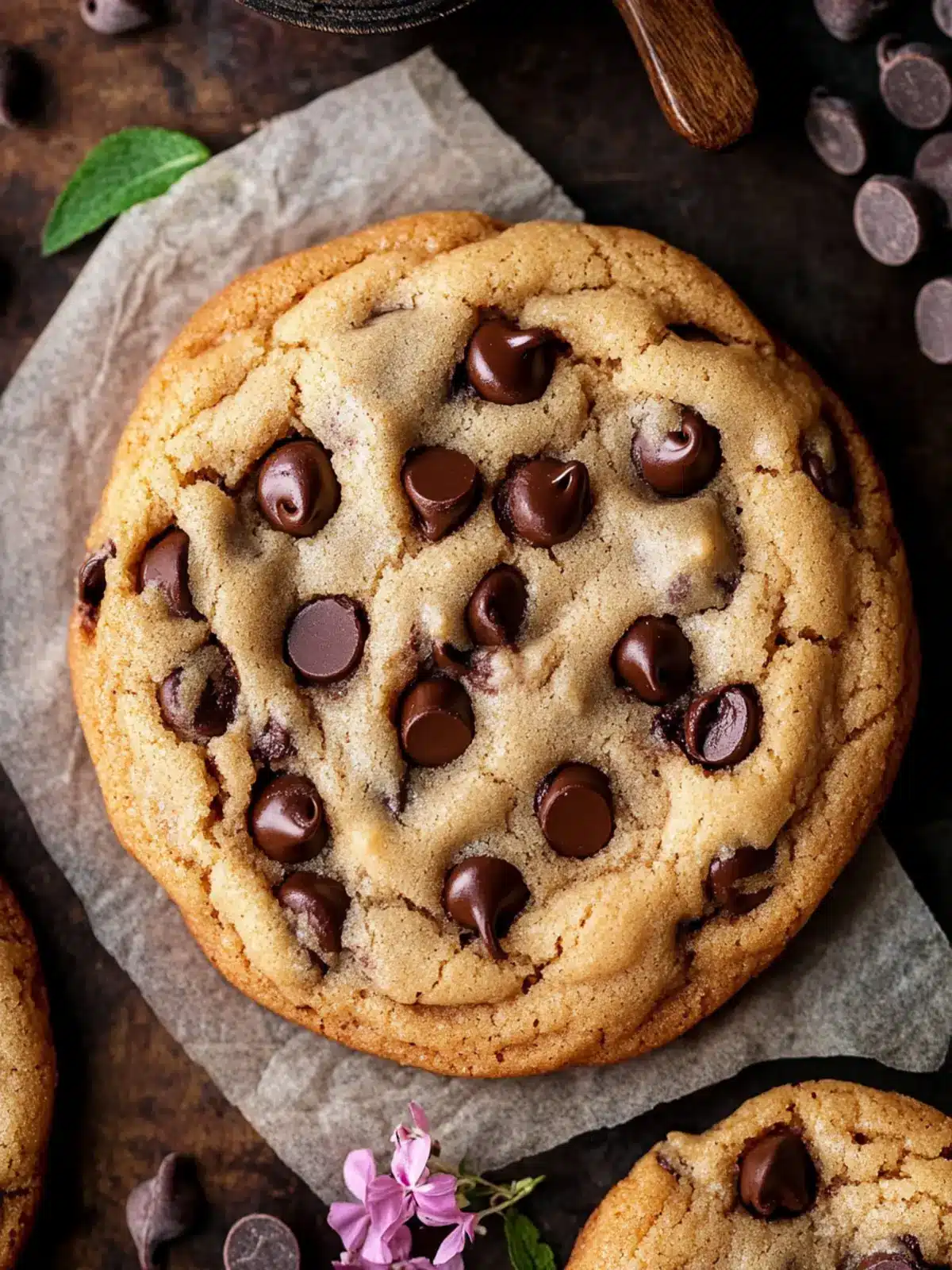 Best Giant Chocolate Chip Cookie