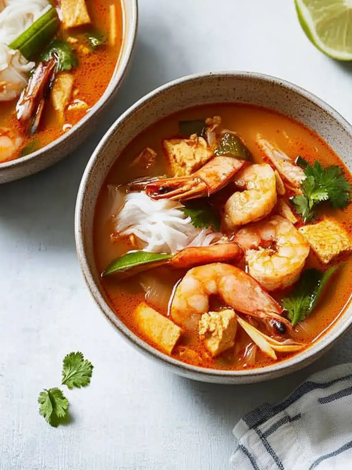 Spicy Tom Yum Goong Soup: A Fresh Thai Delight at Home 2 Tom Yum Goong Soup