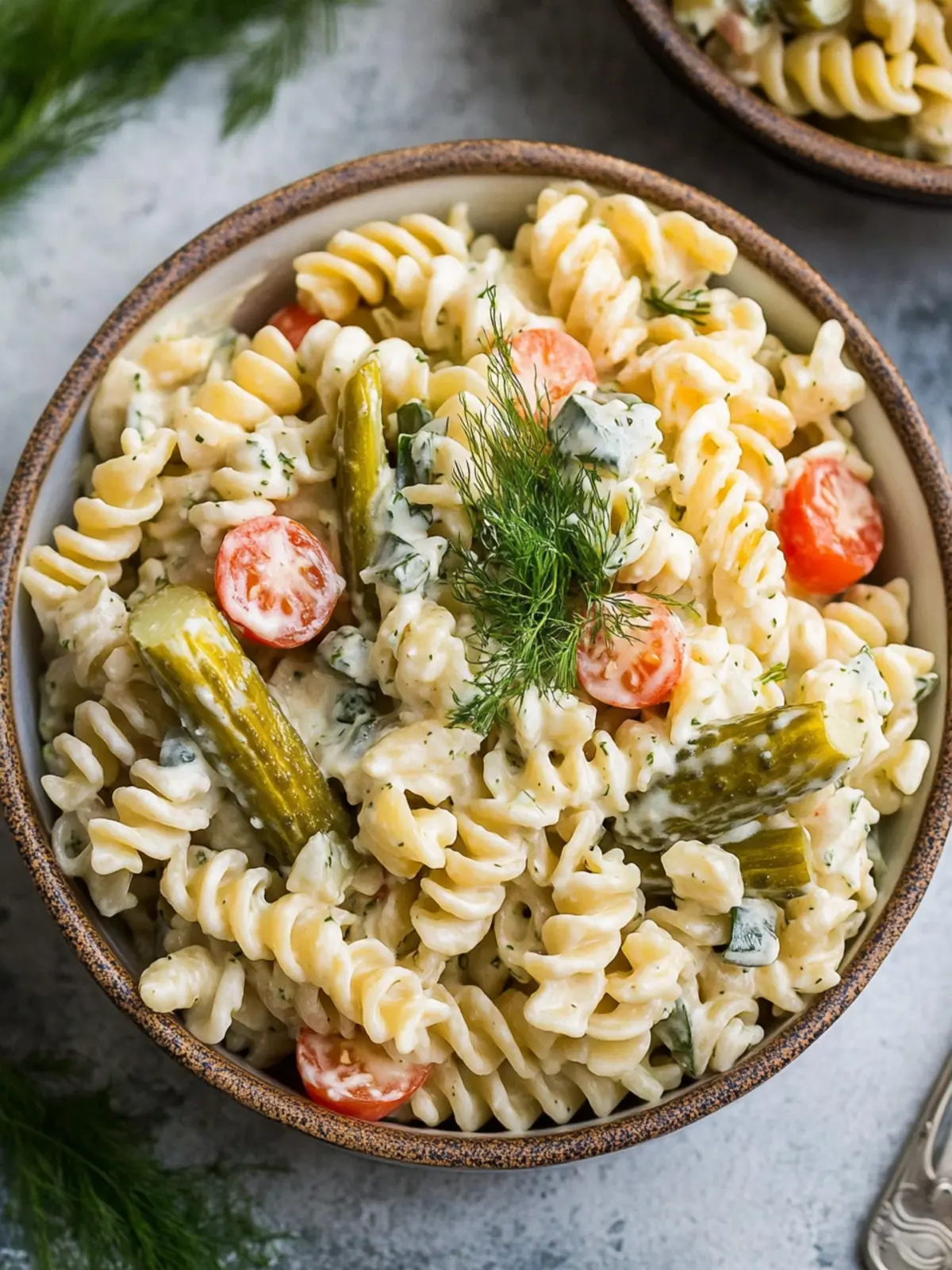 Dill Pickle Pasta Salad Recipe - Your New Favorite Picnic Side 3 Dill Pickle Pasta Salad Recipe