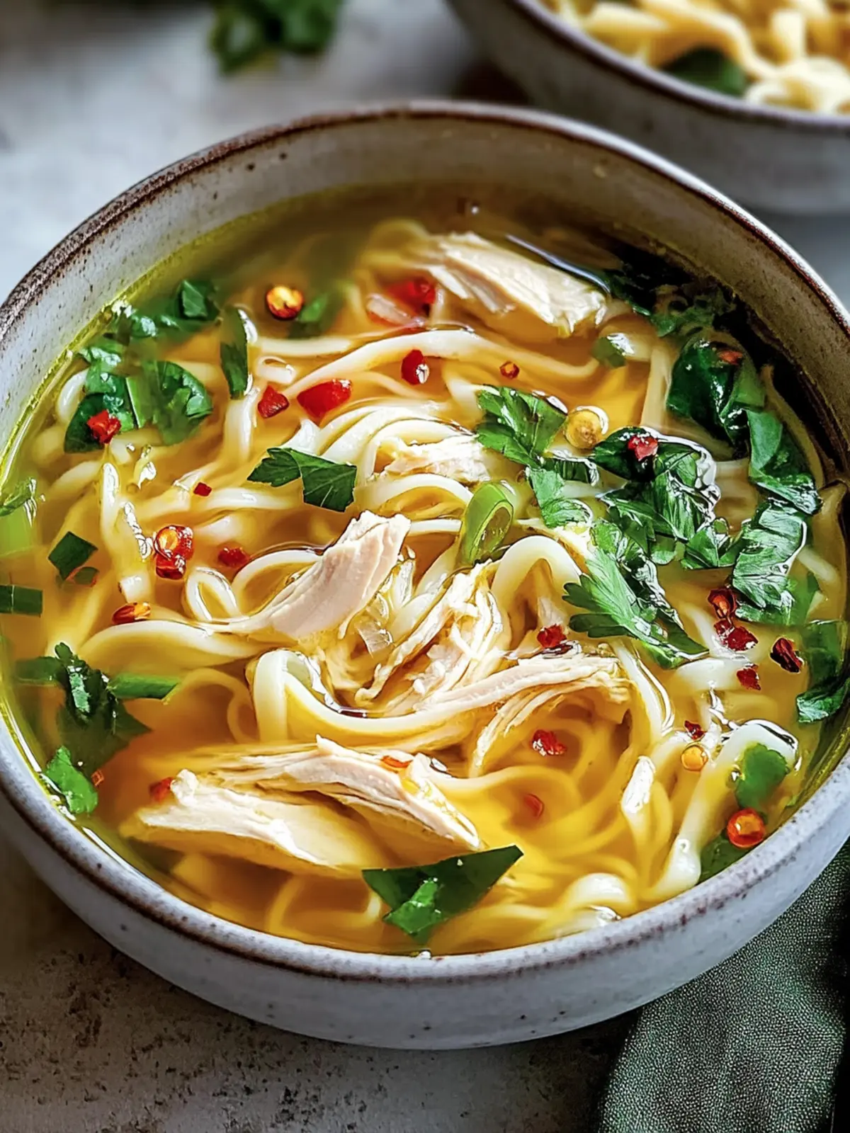 Ginger Garlic Chicken Noodle Soup: An Incredible Ultimate Recipe for Comfort