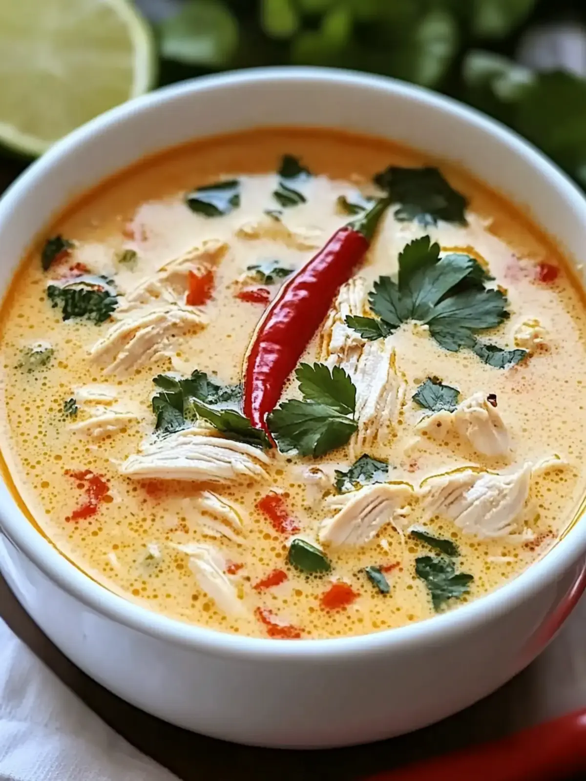 Crockpot Thai Coconut Chicken Soup: Ultimate Comfort in a Bowl 3 Crockpot Thai Coconut Chicken Soup: An Incredible Ultimate Recipe