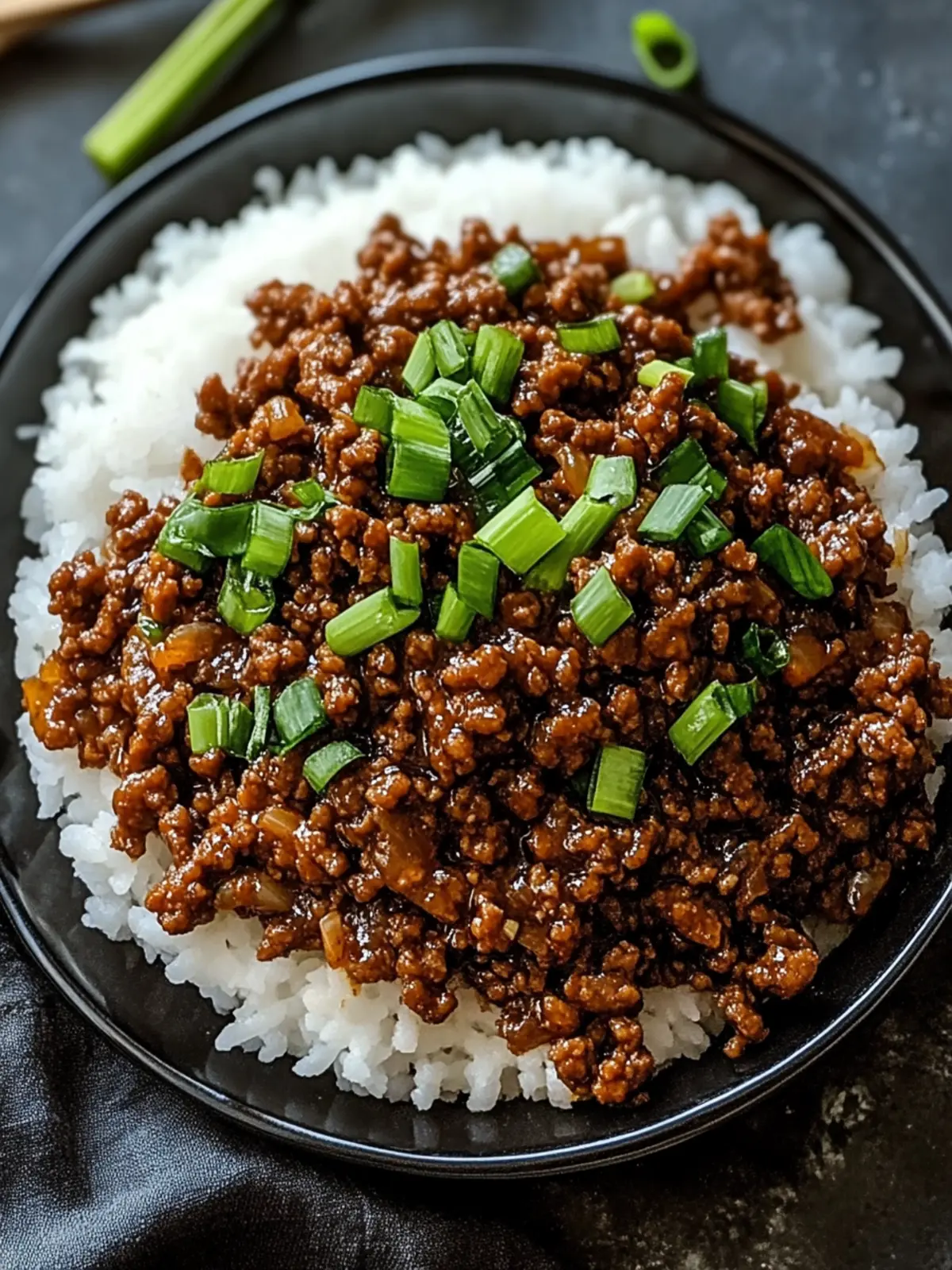Savory Mongolian Ground Beef Ready in Just 25 Minutes 2 Mongolian Ground Beef