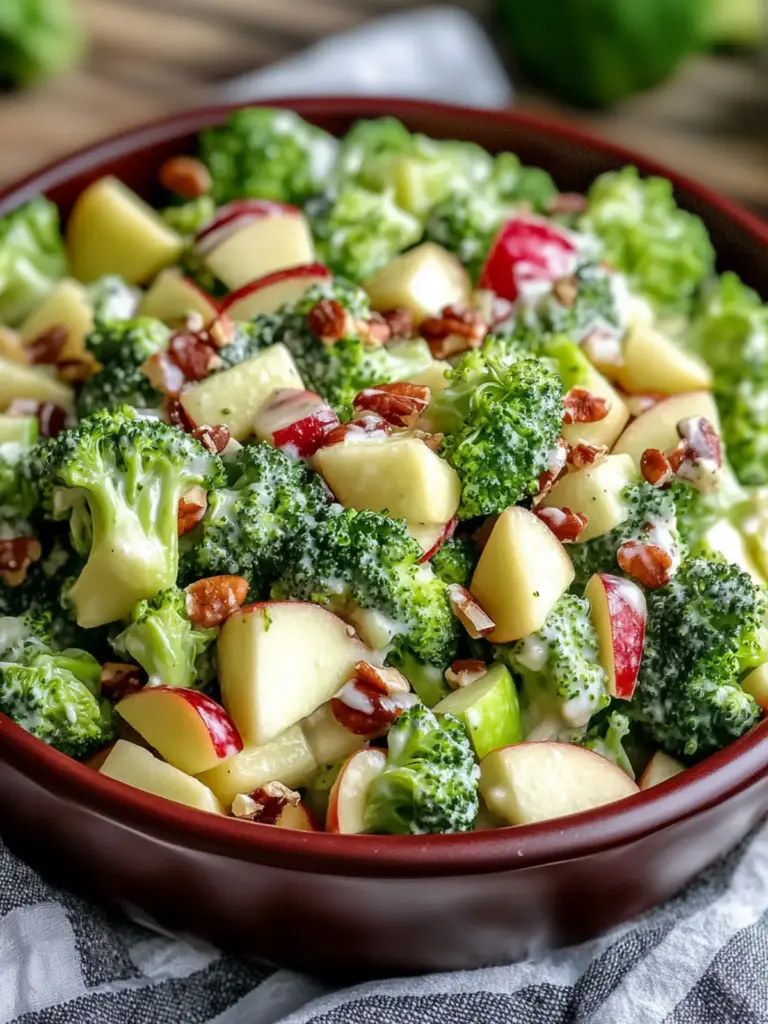 Honeycrisp Apple Broccoli Salad